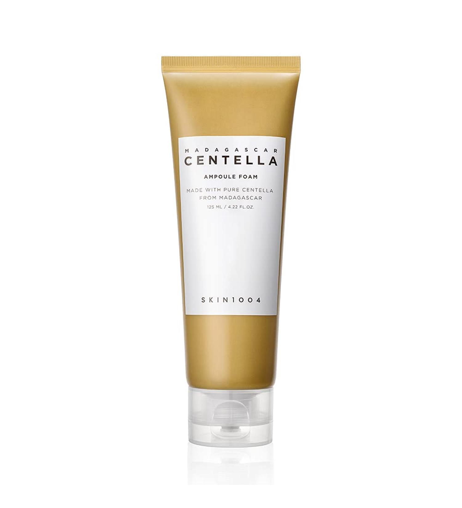 SKIN1004 Madagascar Centella Ampoule Foam Cleanser 125ml - Low pH, Natural Soda Powder, Coconut Surfactant - EWG Green Grade - Buy Online on SooperMarket.com