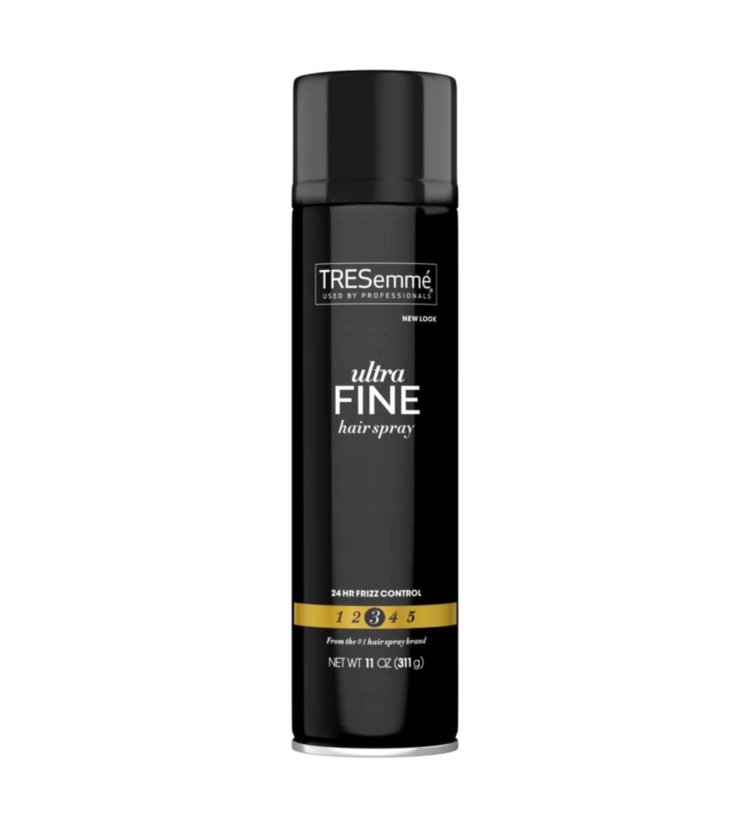 Tresemme Hairspray Ultra Fine 24 Hr Frizz Control 11 Ounce (325ml) (Pack of 3)