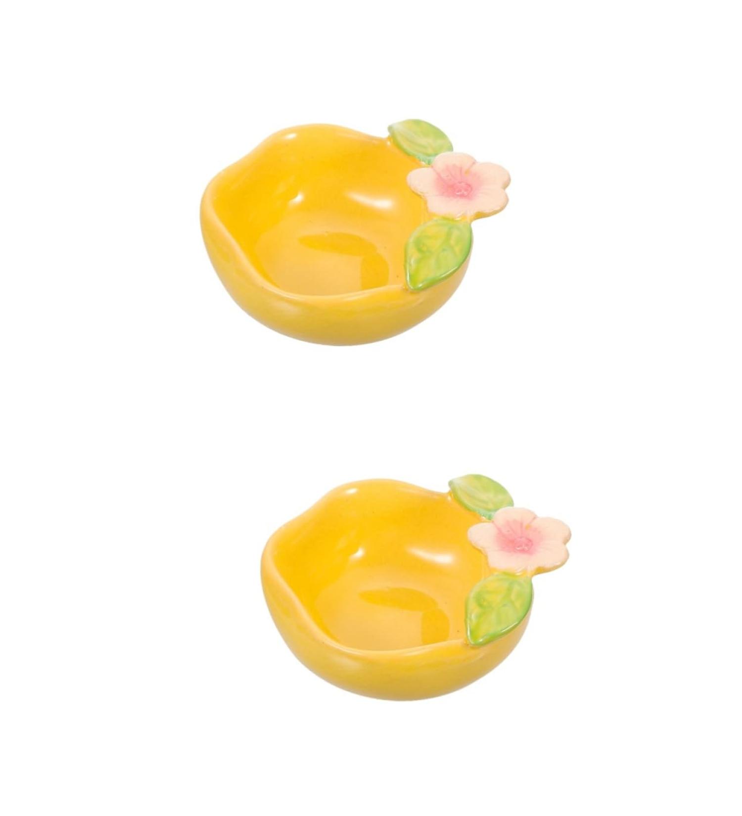 JECOMPRIS Aromatherapy Oil Storage Plates - 2 Pack Ceramic Spices & Cosmetics Diffuser - Buy Online on SooperMarket.com