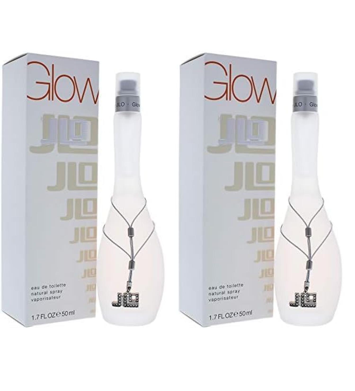Jennifer Lopez Glow For Women. Eau De Toilette Spray 1.7 Ounces (Pack of 2) 1.69 Fl Oz (Pack of 2) - Buy Online on SooperMarket.com