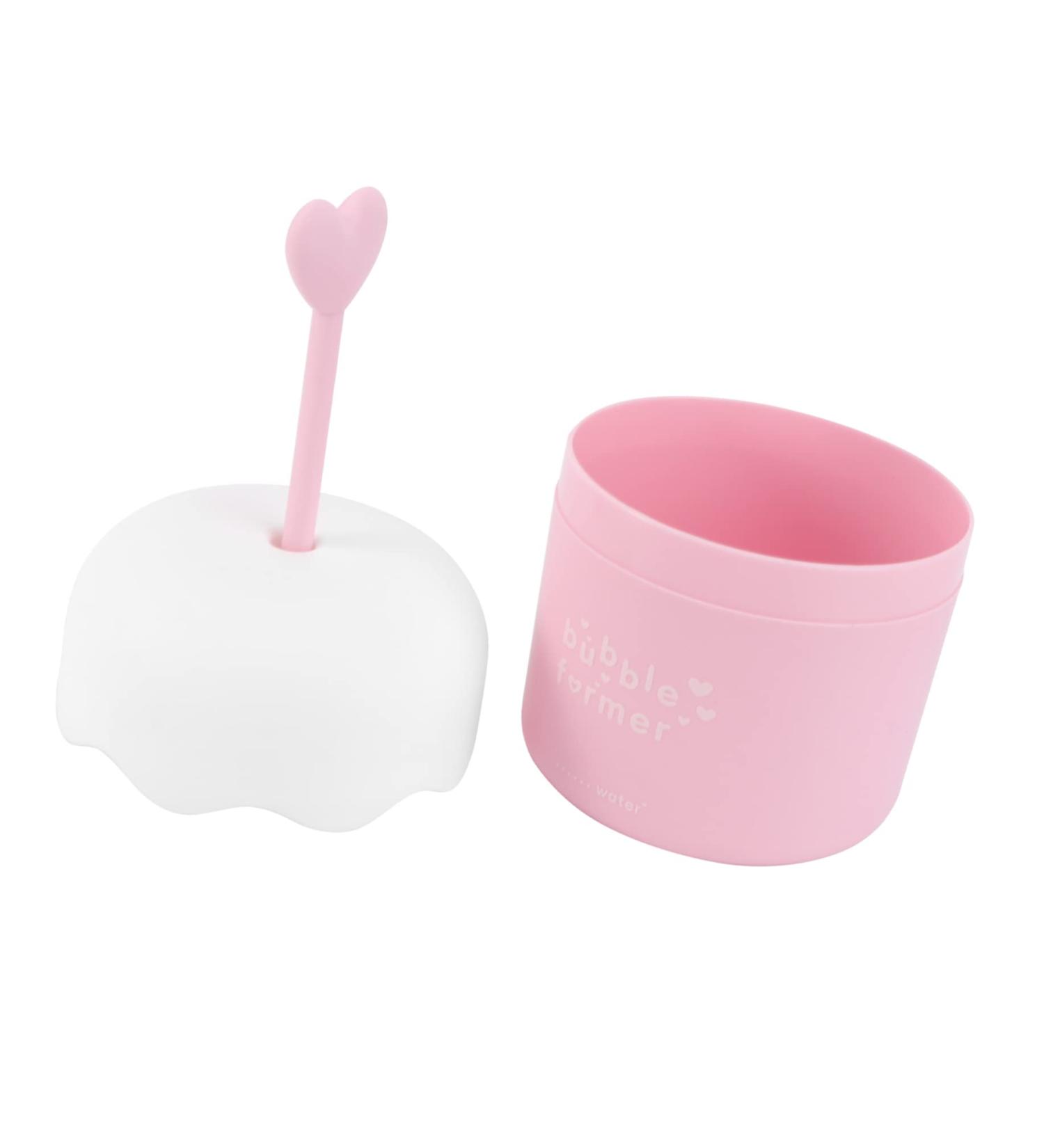 Convenient Foam Shampoo Maker - Pink Foamer Bottle for Rich Facial Bubbles | Travel Beauty Tool | Mini Home Skin Care Device - Buy Online on SooperMarket.com