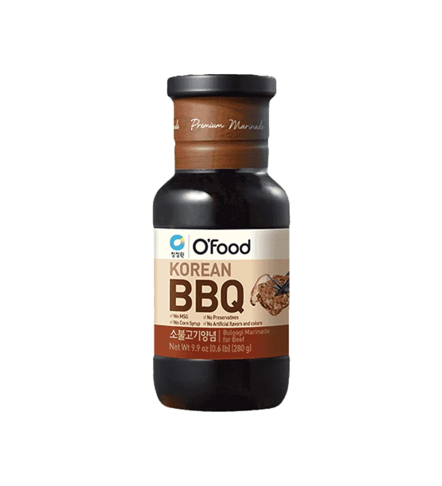 O'Food Korean BBQ Galbi Marinade Sauce For Beef 280g