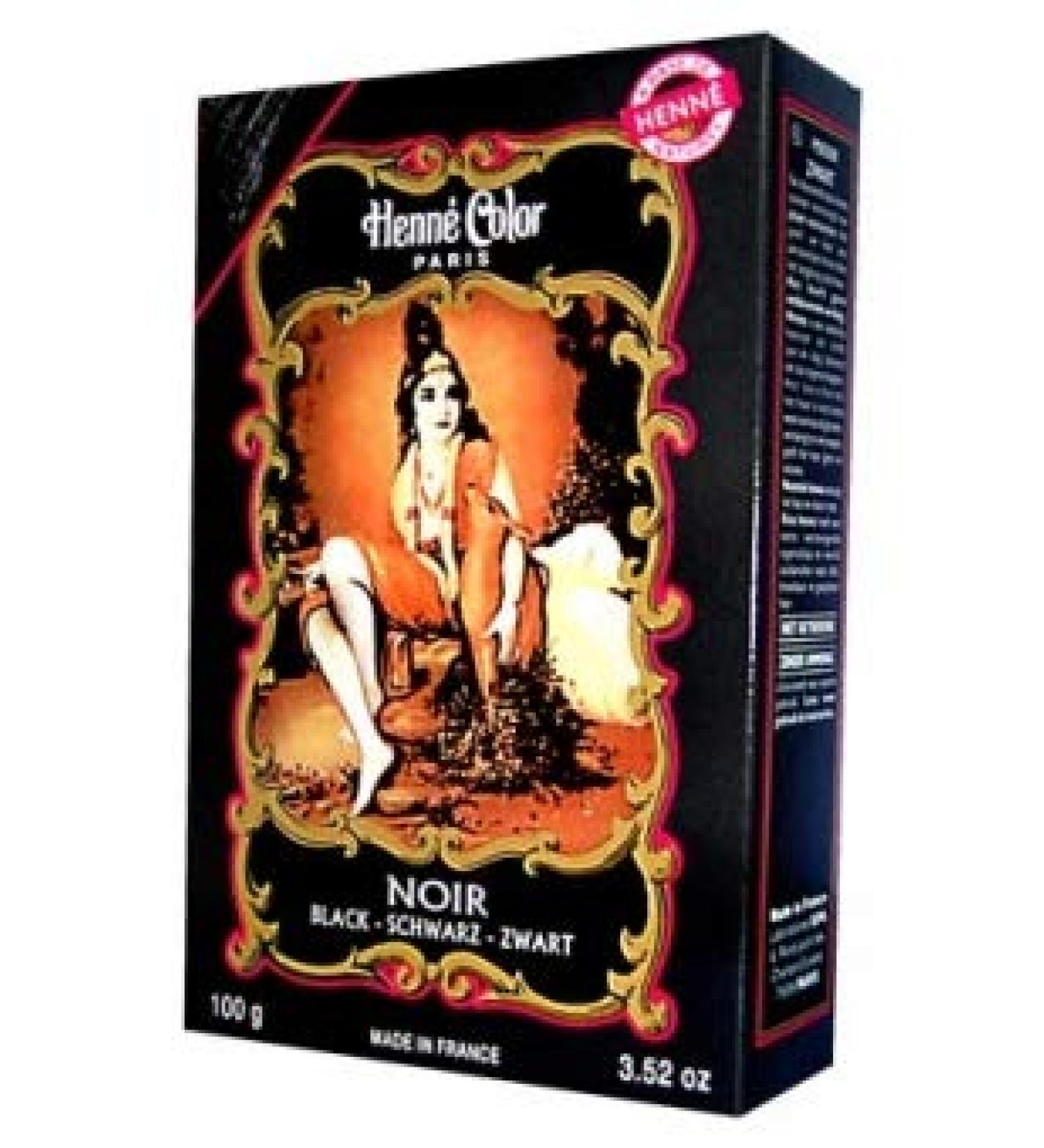 Henna dye powder black 100g from Dragonspice Naturwaren