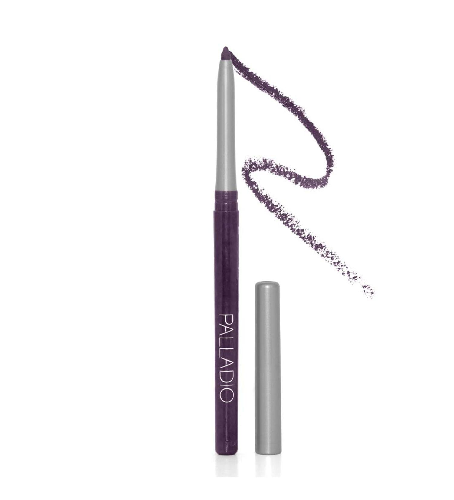 Palladio Retractable Waterproof Eyeliner in Exotic Plum - Smudge Proof, Long Lasting Formula for All Day Wear - Twist Up Pencil Eye Liner, Richly Pigmented - No Sharpener Needed - 1 Count - Buy Online on SooperMarket.com