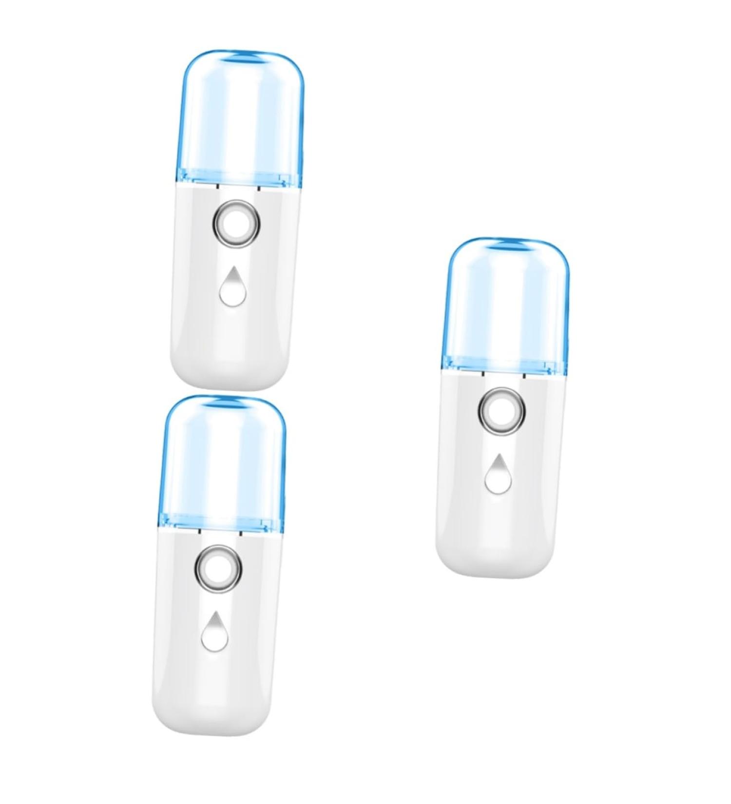 WOONEKY 3pcs Nano Water Replenishing Instrument Handheld Clothes Steamer Handheld Steamers White Plastic - Buy Online on SooperMarket.com