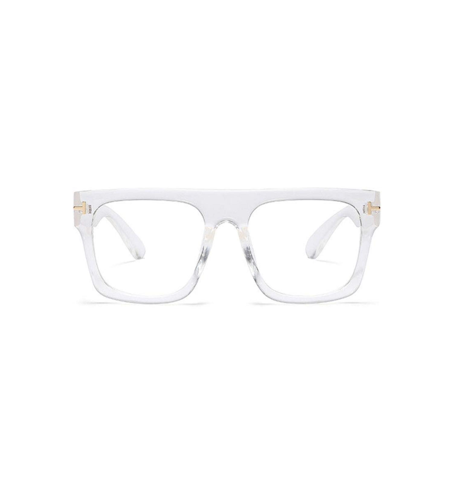 Jurchio Unisex Classic Vintage Space Glasses | Clear Lens Frames for Men & Women | Includes Glasses Case - Buy Online on SooperMarket.com