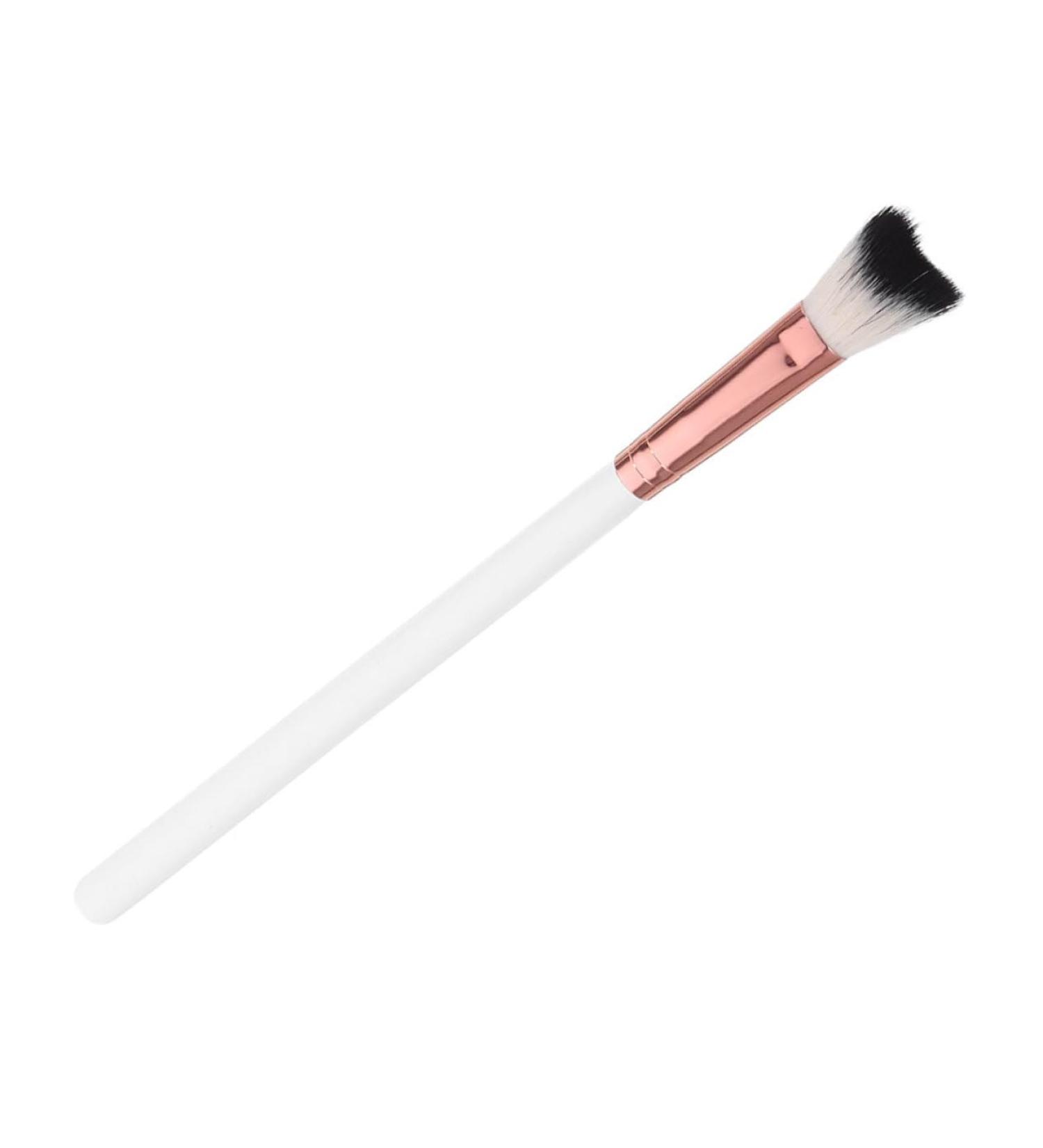 BELLIFFY Fish Tail Brush Highlighter Brush Blush Brush Highlighters Foundation Brush Makeup Brushes White 18.50X1.00X1.00CM White - Buy Online on SooperMarket.com