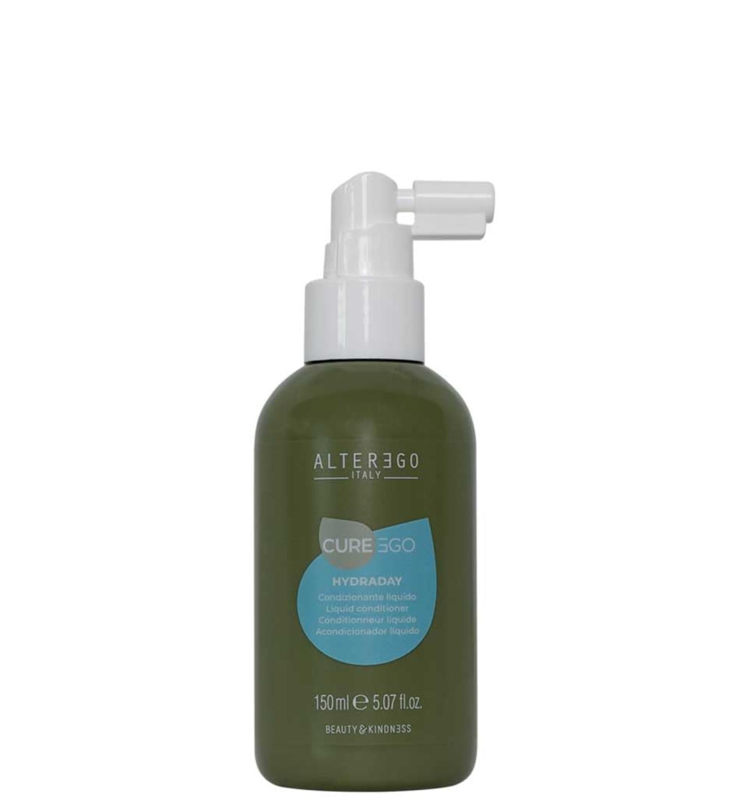 Alter Ego CUREGO Hydraday Liquid Conditioner | Ideal for Dry Scalp and Hair | Daily and Frequent Use 150 ml *New Packaging (2024)*