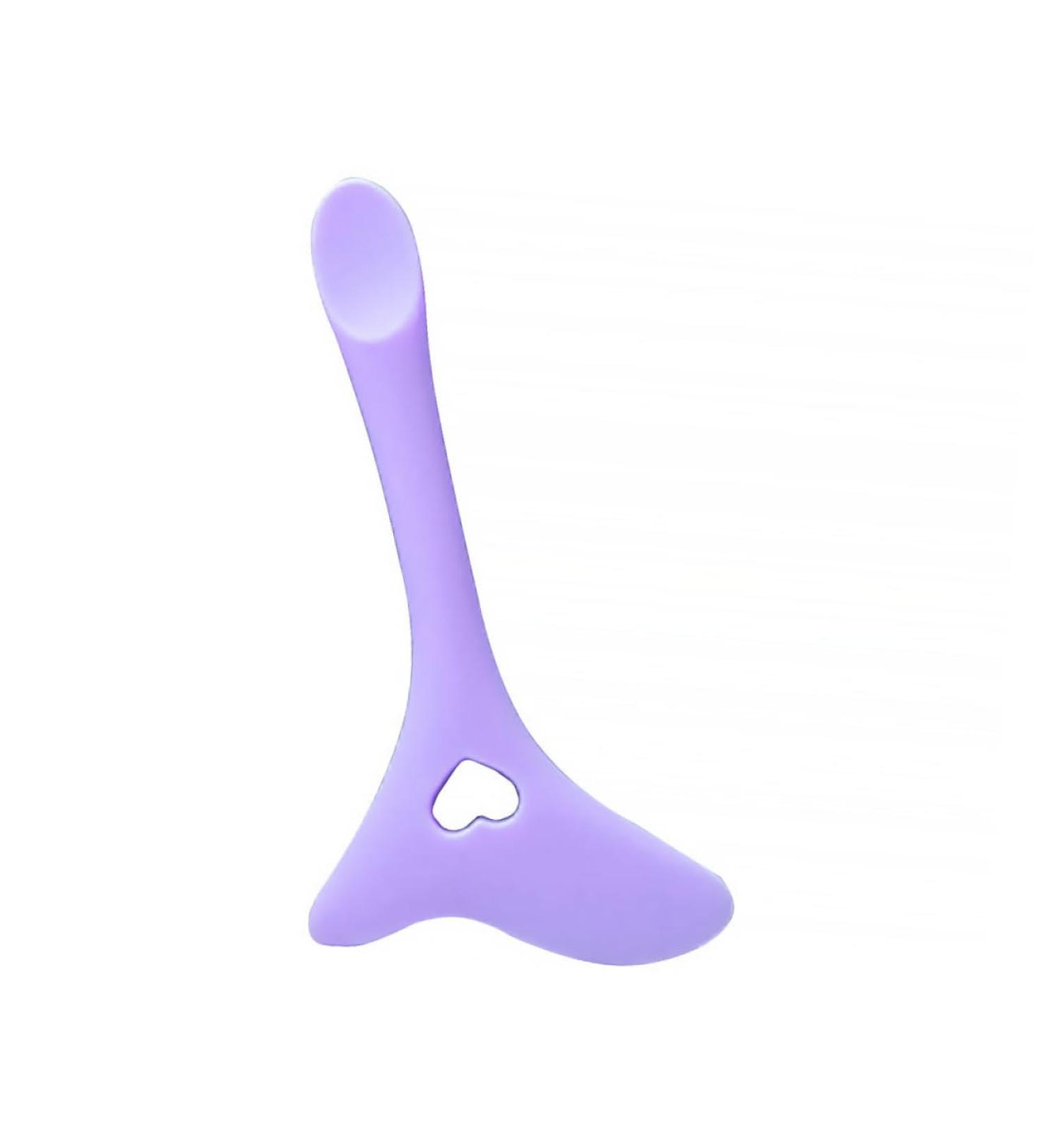 Mikinona Eyelashes Kit Eyeliner Aid Creamy Eyeshadow Lash Kit Mascara Drawing Aids Marscara Drawing Aid Multifunction Spoon 11.7X5.9CM Violet - Buy Online on SooperMarket.com