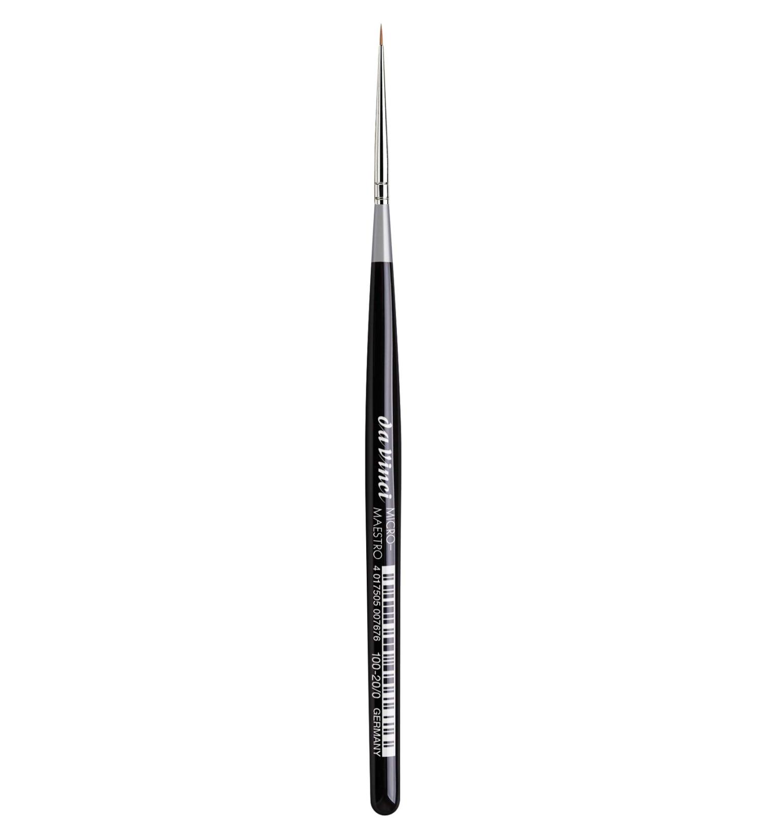da Vinci Micro Maestro Watercolor Brush 20/0 - Black - Buy Online on SooperMarket.com