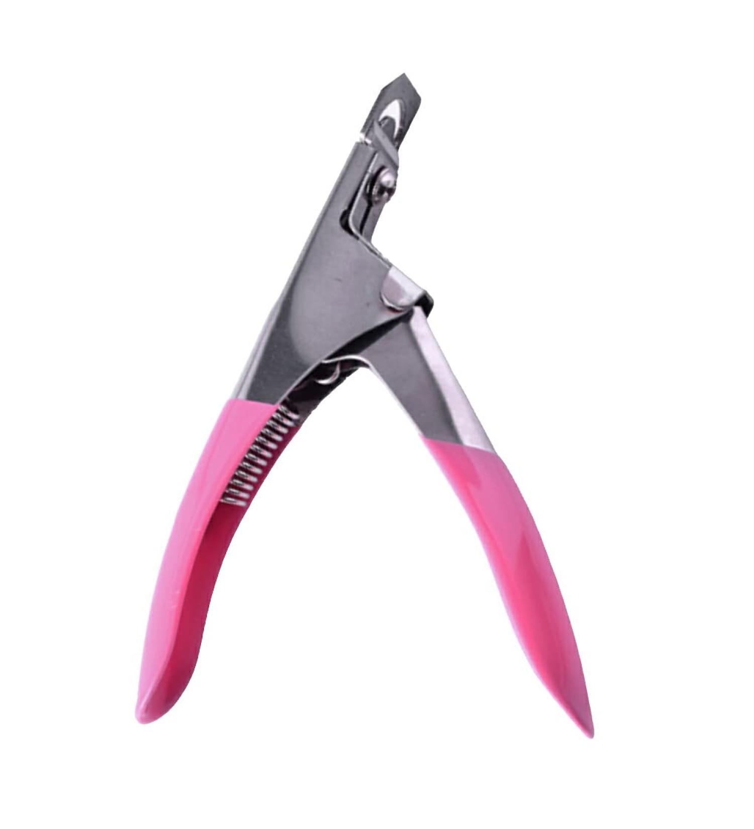 kawehiop Nail Clippers for Acrylic Nails Professional Nails Durability Beauty Supplies Manicure for Extension Repairs pink - Buy Online on SooperMarket.com