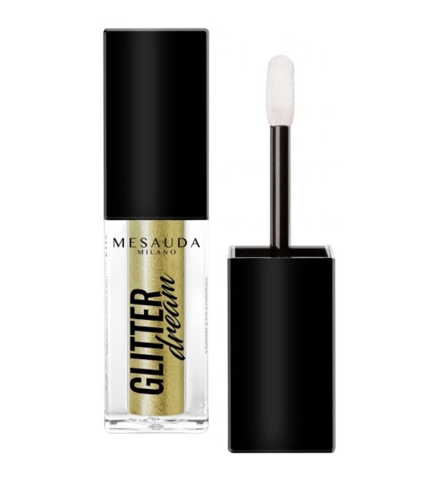 MESAUDA Exuberant 102 Liquid Eyeshadow with Pearl Shine + free face mask Booster Regeneration Skin System