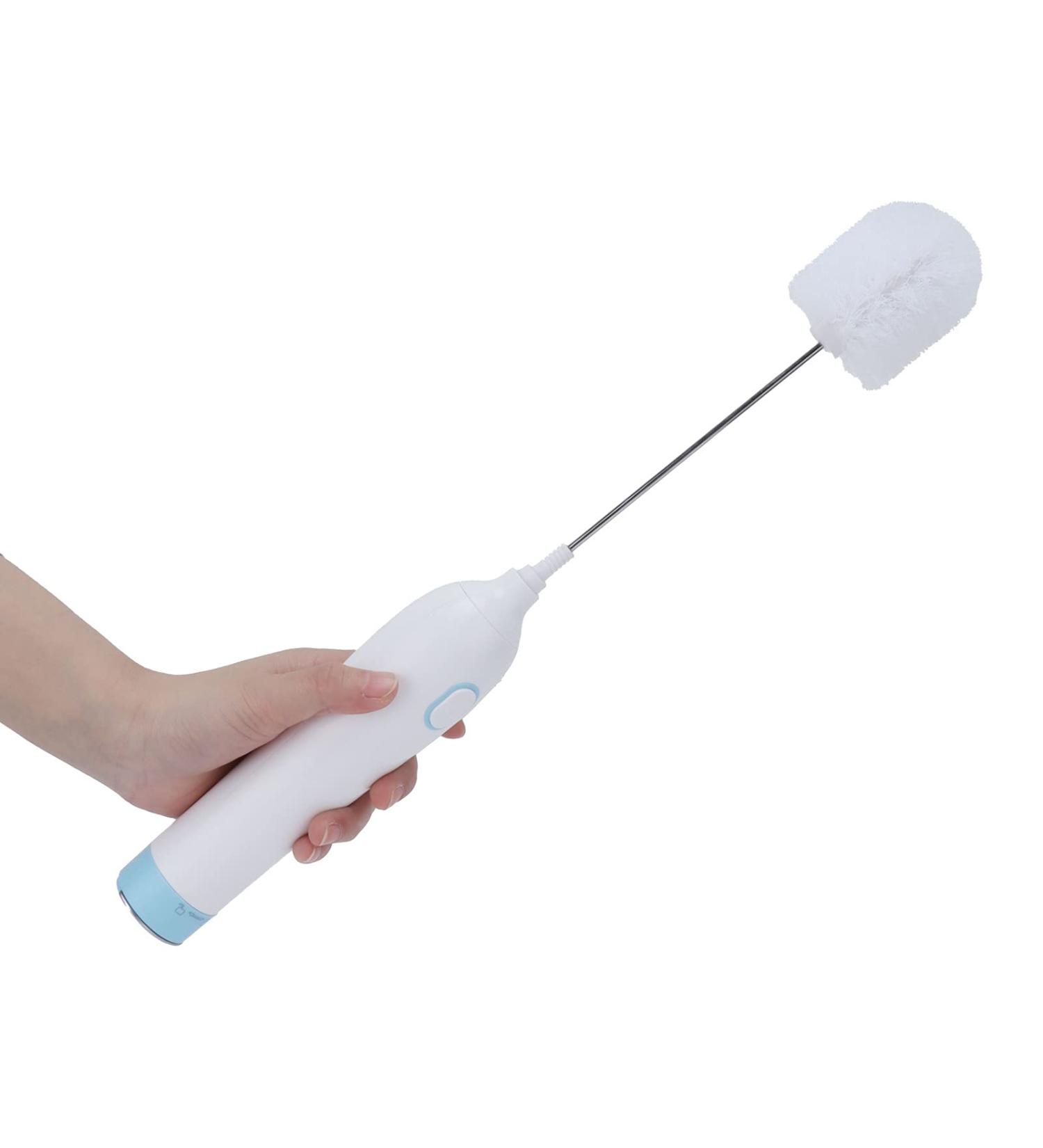 Electric Bottle Brush Set Electric Bottle Cleaner Brush 400 Rpm/Min Portable Waterproof Multi-Purpose for Milk Bottles for Bottle Mouths And Straws - Buy Online on SooperMarket.com