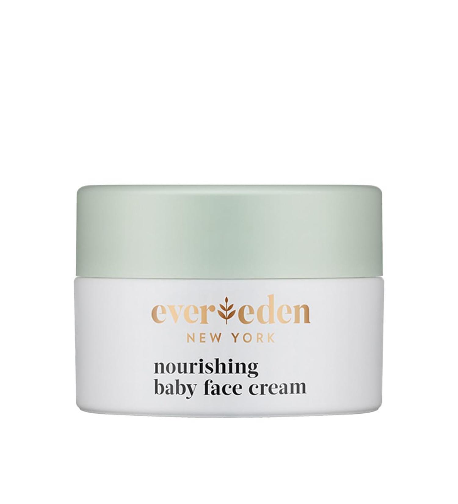 Evereden Nourishing Baby Face Cream 0.5 fl oz | Non-Toxic Fragrance-Free Moisturizer | Rich Non-Greasy Baby Lotion for Delicate Skin - Buy Online on SooperMarket.com
