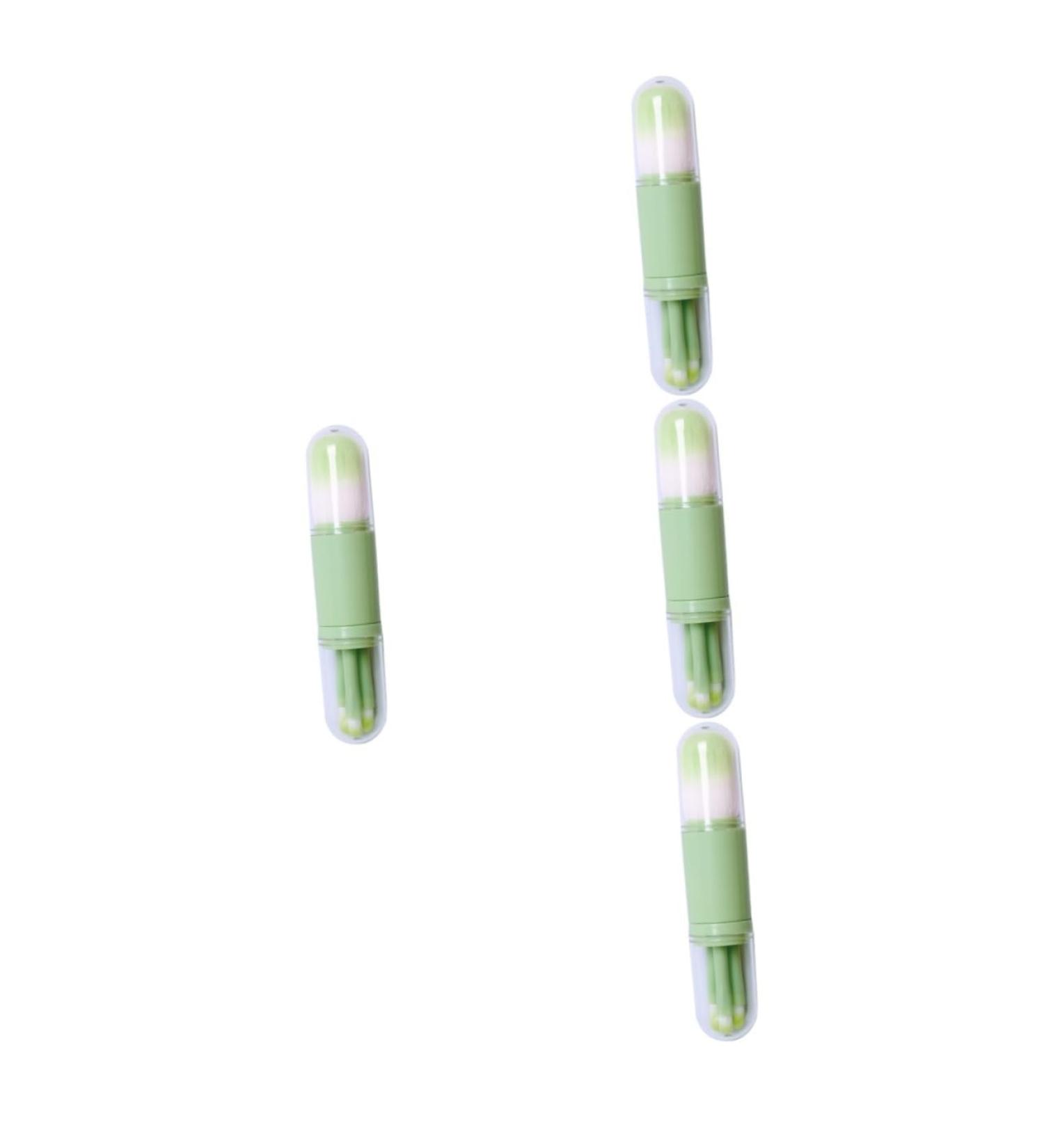 minkissy 4 Sets Telescopic Makeup Brush Tools Makeup Portable Makeup Brush Multifunctional Blush Brush Multifunctional Makeup Brush Dresser Tool Double Head Eye Shadow Brush Plastic - Buy Online on SooperMarket.com