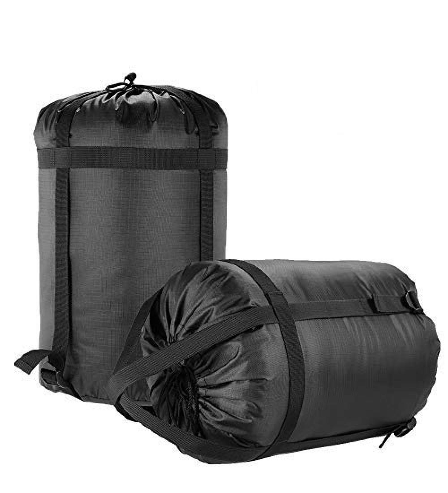 2-Pack Waterproof Compression Stuff Sacks for Sleeping Bags - Camping and Backpacking Storage Solution - Buy Online on SooperMarket.com