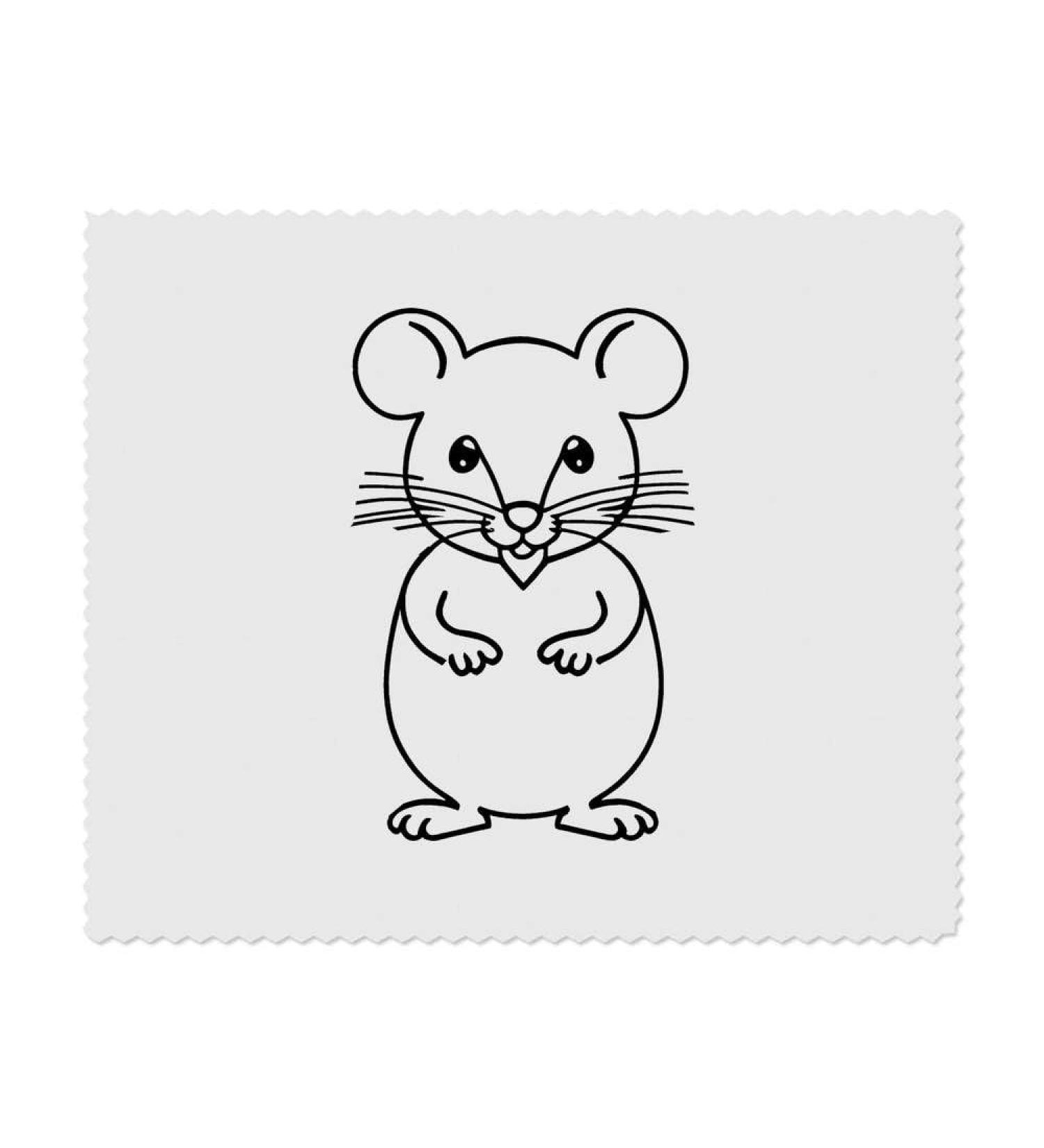 2 x Cute Mouse Microfiber Cleaning Cloths | Soft Durable & Eco-Friendly Perfect for Screens & Glasses - Buy Online on SooperMarket.com