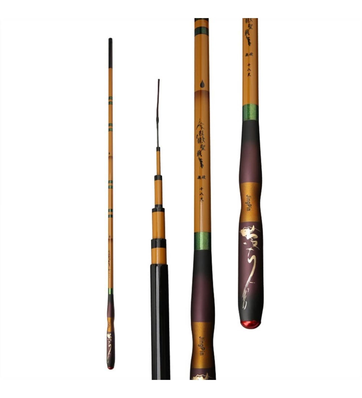Buy Yadlcr 28 Hardening Karaoke Rod - 3.6m to 6.3m Carbon Fishing Rod | Super Hardness & Imitation Bamboo | International Shipping Available - Buy Online on SooperMarket.com