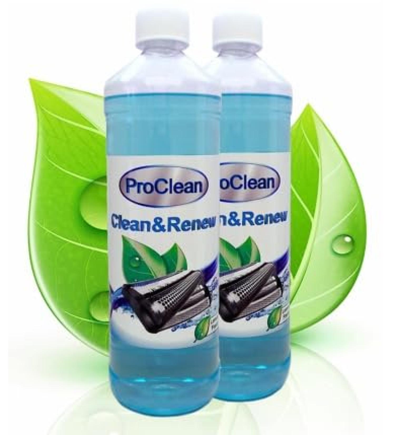 Shaving Head Cleaner   Can be used to refill Clean & Renew & Activator and Pulsonic Series 3/5/7/9- ProClean x 2 Bottles