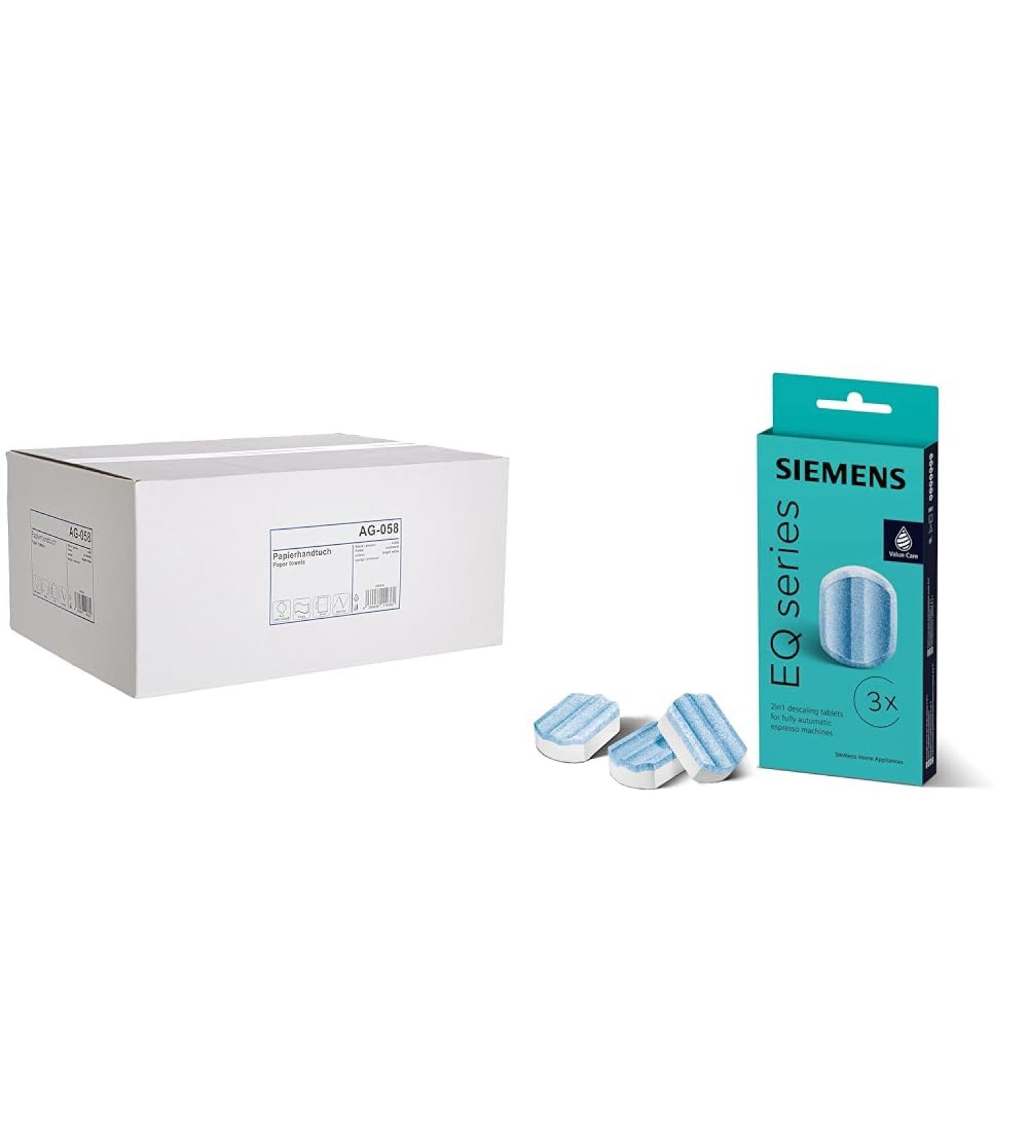 Funny Paper Towel & Siemens TZ80002A Descaling Tablets Bundle - Improved 4000 | International Shipping Available - Buy Online on SooperMarket.com