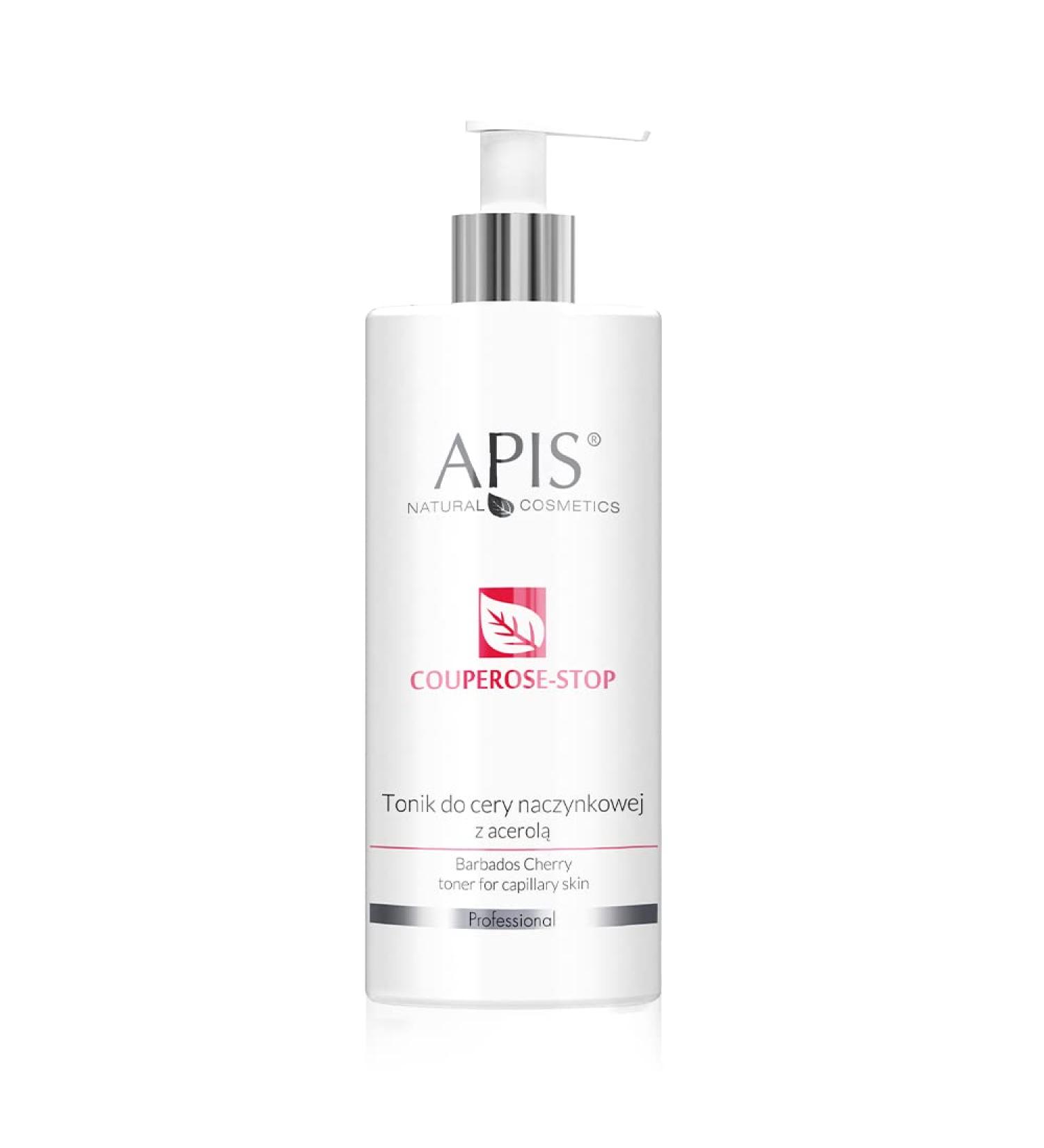 Apis Professional Barbados Cherry Toner for Sensitive and Capillary Skin 500ml - Buy Online on SooperMarket.com
