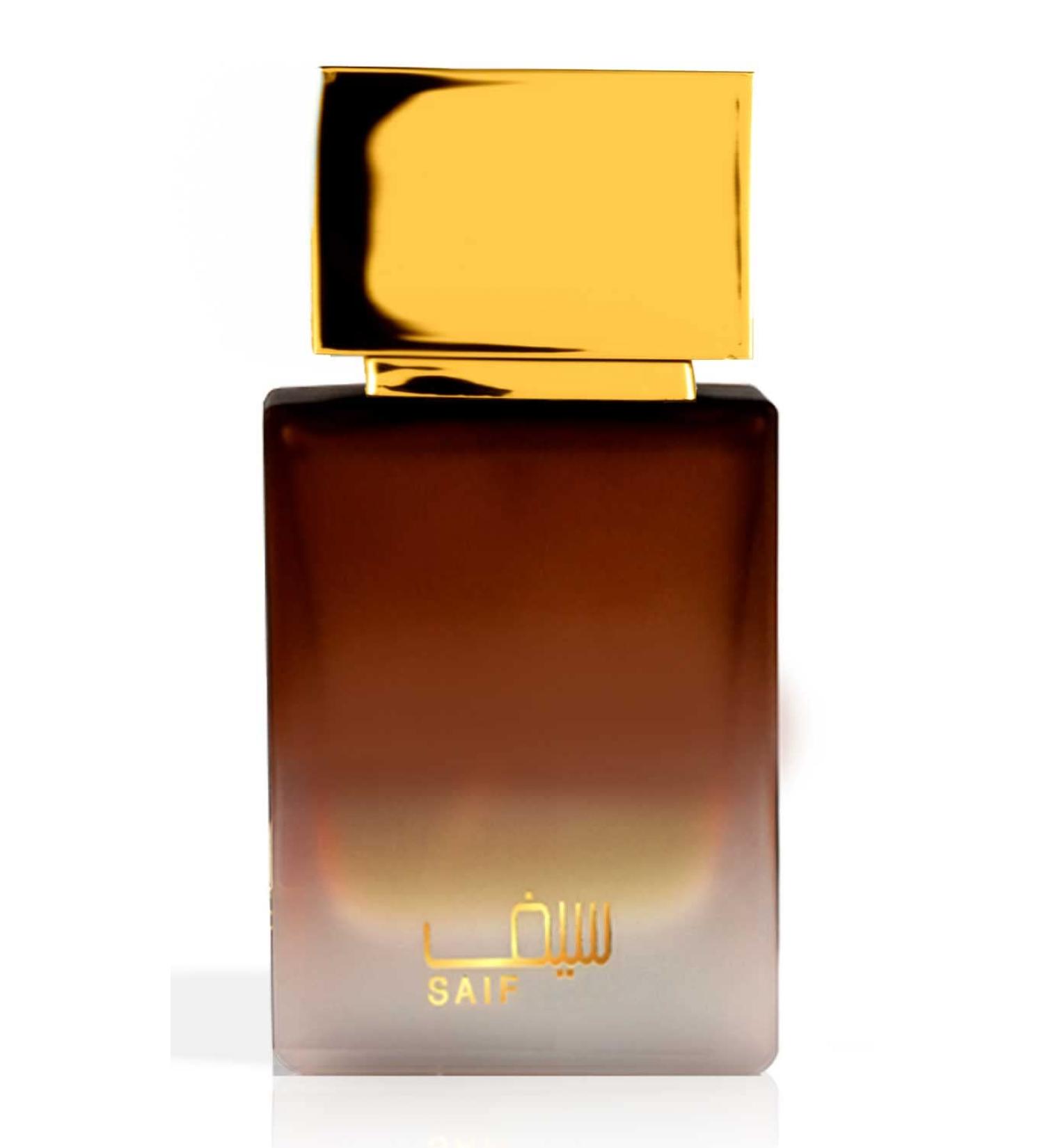 AHMED SAIF 50mL Eau de Parfume for Men and Women a Bold and Subtle Fragrance with Cardamom Sandalwood Musk and Vanilla by Al Maghribi Arabian Oud and Perfumes Dubai - Buy Online on SooperMarket.com
