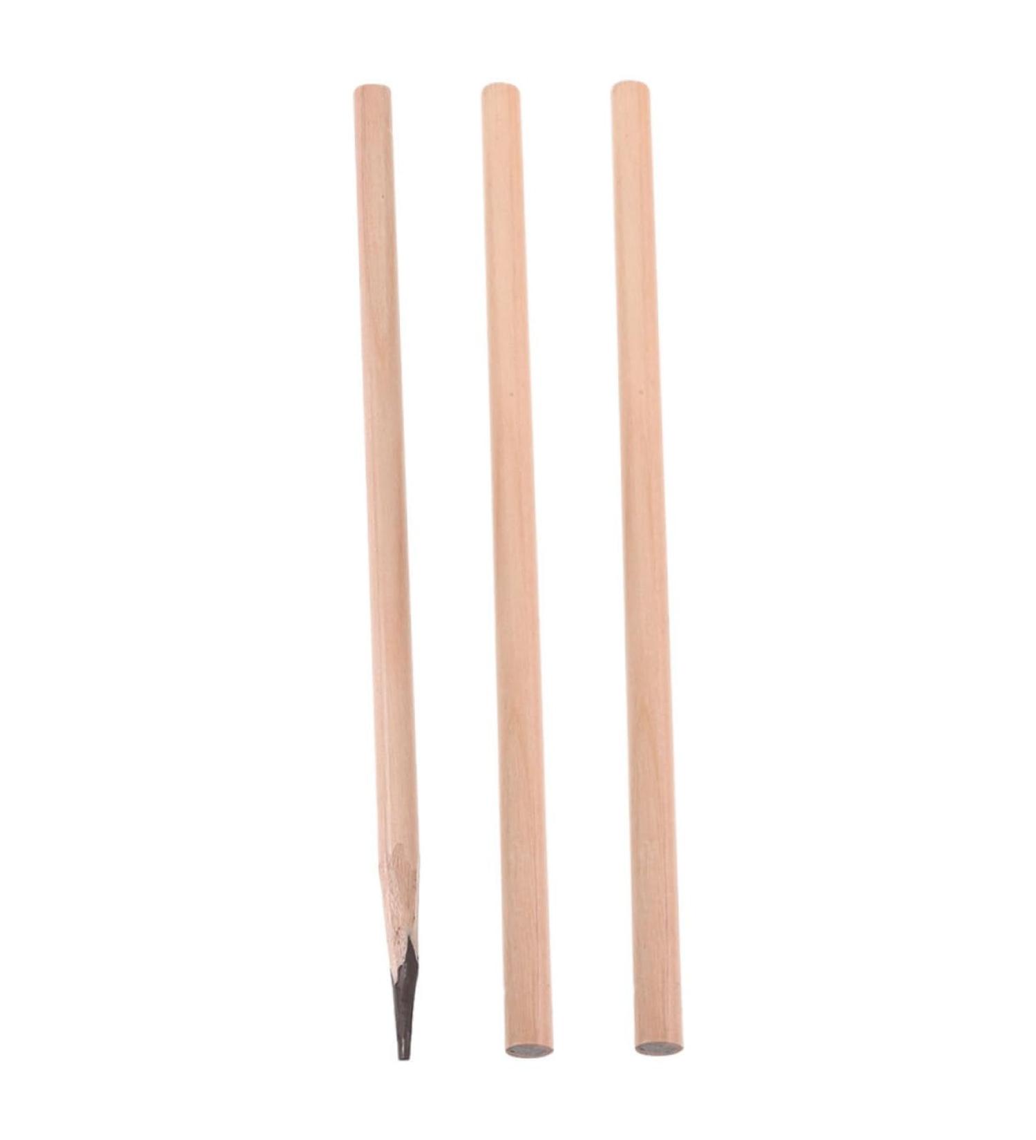 HAPINARY 3pcs Coffee Eyebrow Liner Pen Brow Shaping Kit Wooden Cosmetic Pencil Wooden - Buy Online on SooperMarket.com