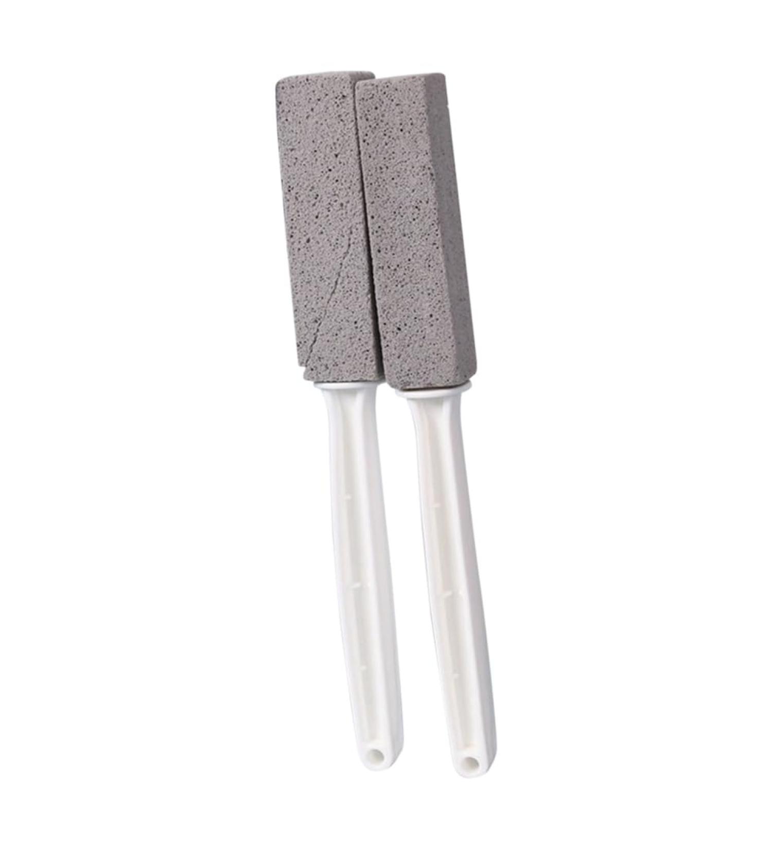 Pumice stone for cleaning the toilet bowl scouring rod with rust. Remover for tiles in the bath powerfully removes limescale hard water and limescale deposits Grey - Buy Online on SooperMarket.com