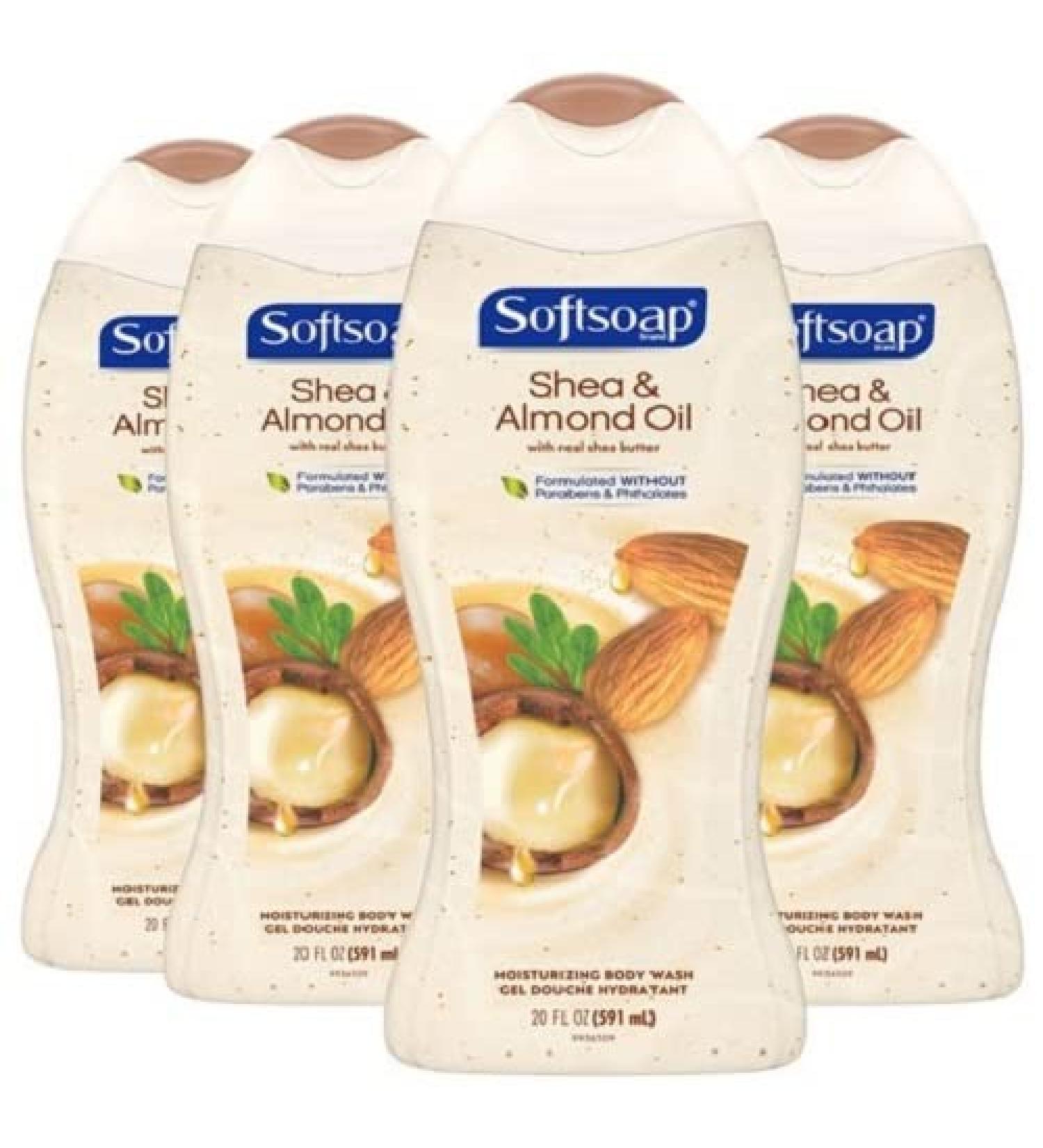 Softsoap Gentle Wash Hypoallergenic Body Wash - Chocolate - Pack of 4 - 20 Fl Oz. - Buy Online on SooperMarket.com