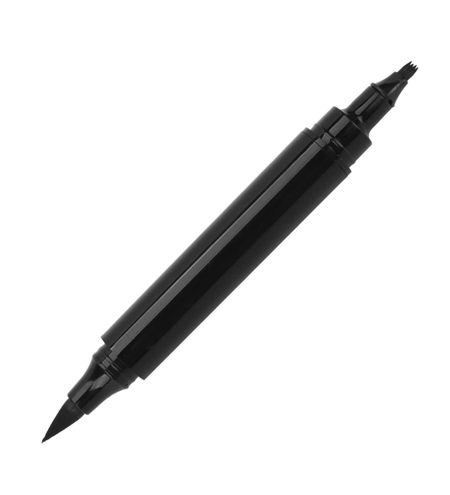 2 in 1 Beard Filler Pen - Long Lasting Double-Sided Black Beard Enhancer for Perfect Grooming - Buy Online on SooperMarket.com