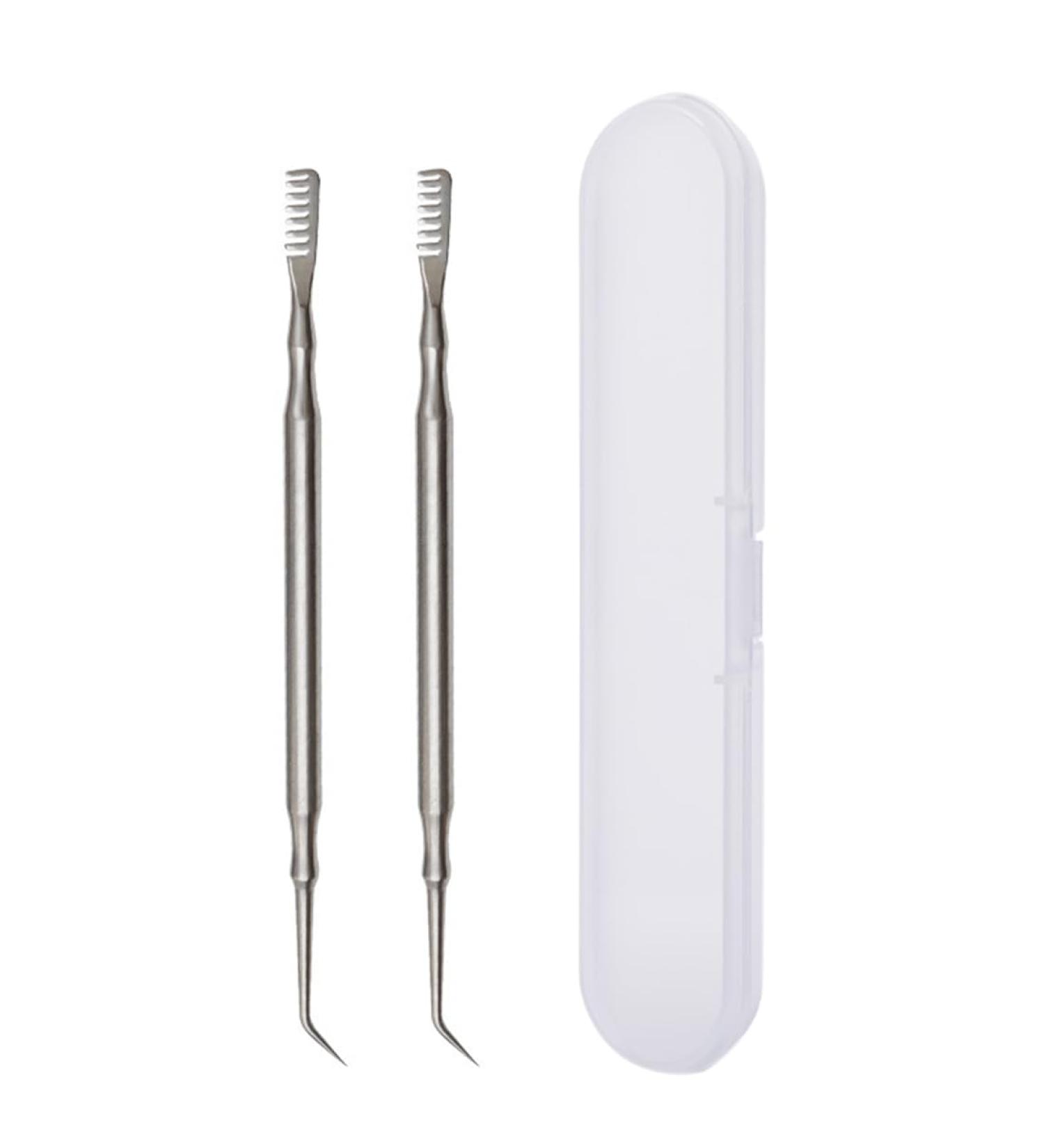 NTRUXZP 2 Pieces Steel Eyelash Lamination Comb Eyelash Lift Tool and Comb for Eyelash Lifting 6.5 Inch Eyelash Separator Lash Lift Accessories Separator Lash Lifting Tool - Buy Online on SooperMarket.com