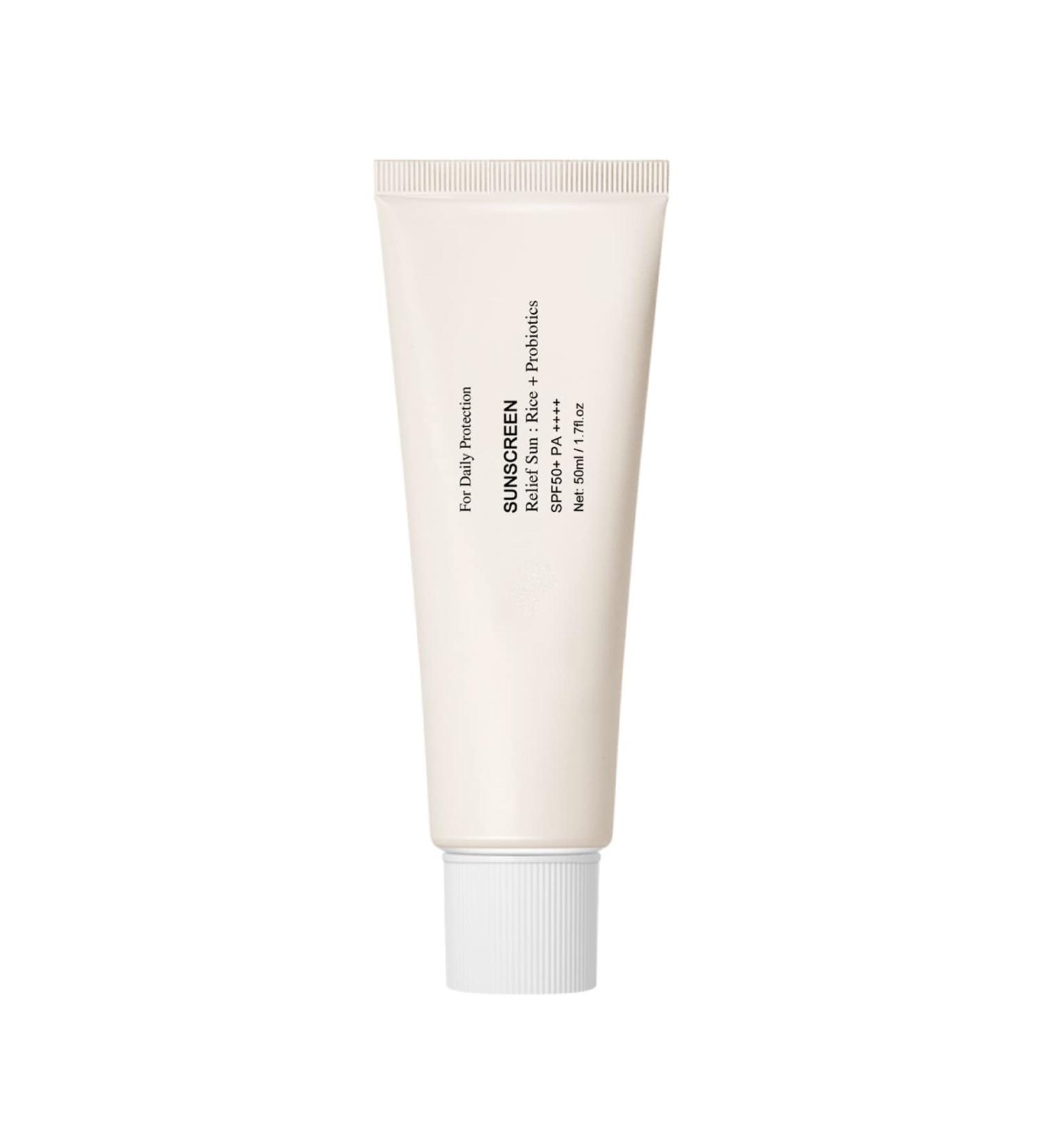 Rice Probiotic Sunscreen - Non-Greasy Moisturizing SPF for Rough and Bumpy Skin - Buy Online on SooperMarket.com