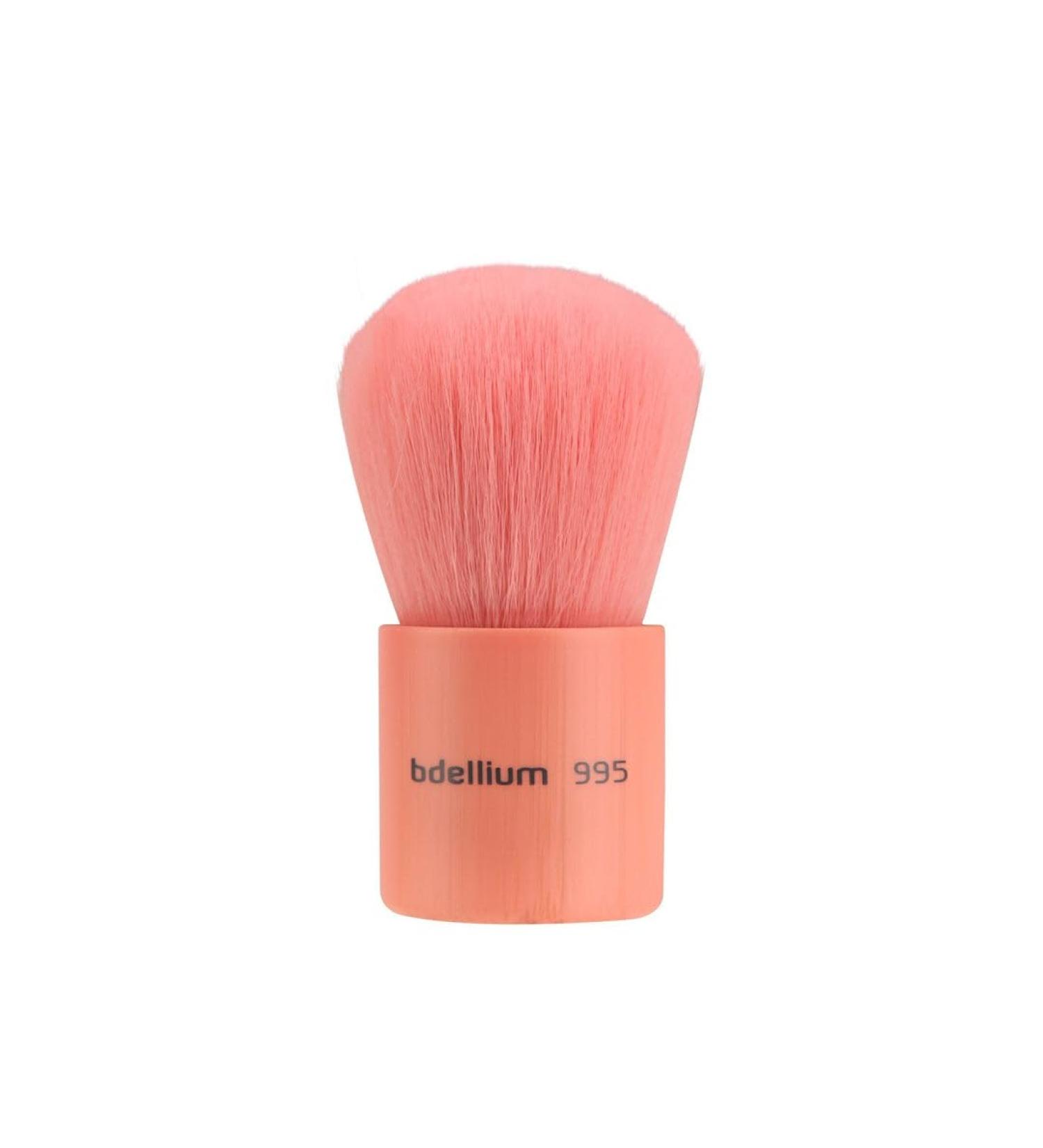Buy Bdellium Tools Pink Bambu Series 995 Kabuki Makeup Brush - Soft Synthetic Fibers for Full Coverage - International Shipping Available - Buy Online on SooperMarket.com