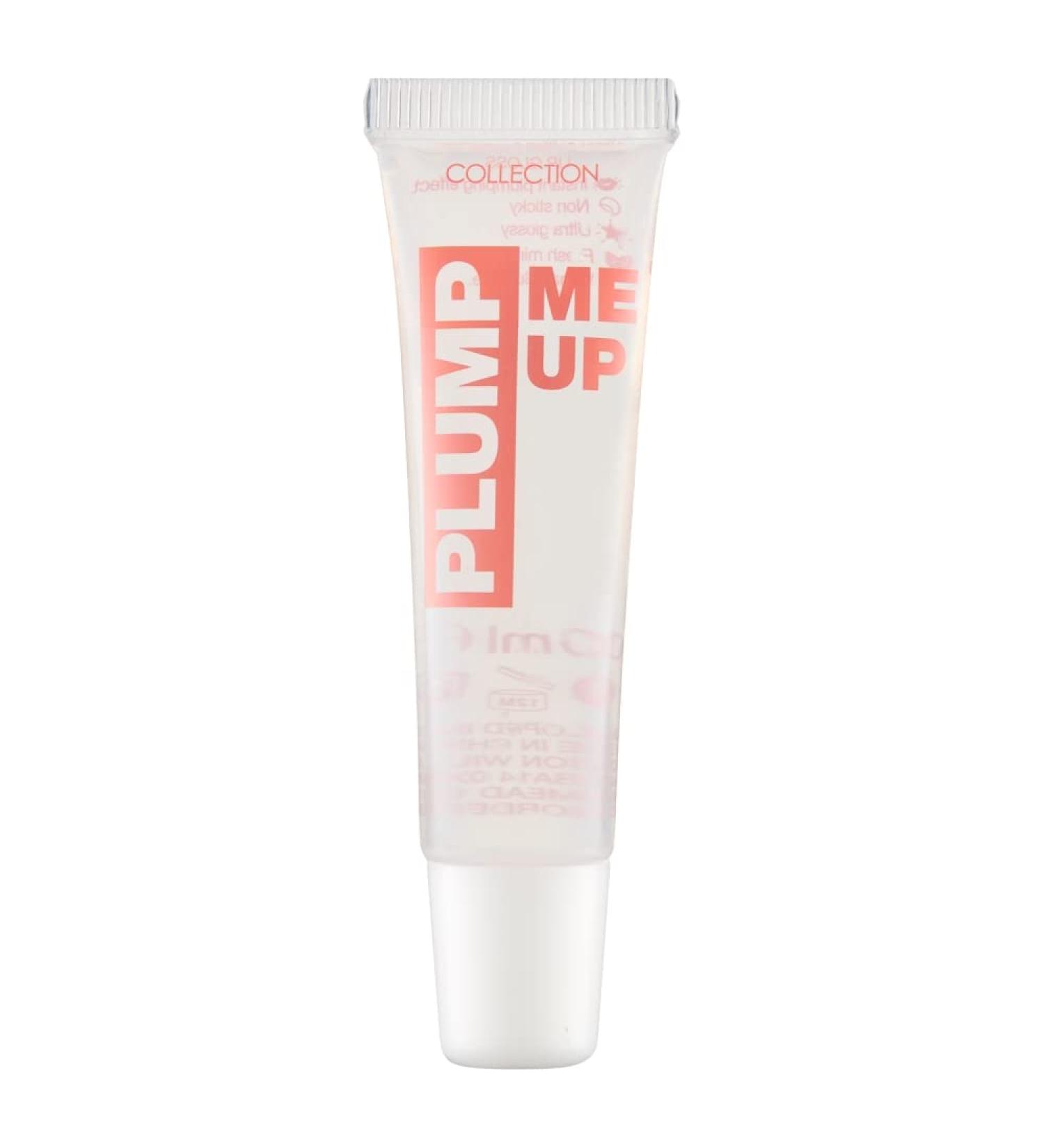 Collection Cosmetics Plumping High-Shine Lip Gloss - Clear Peppermint Scented - 10ml - Buy Online on SooperMarket.com