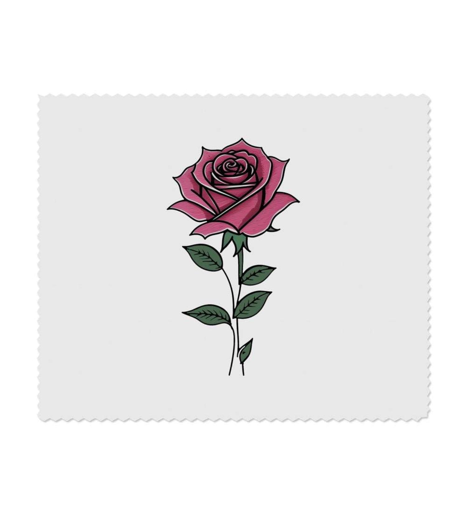 Buy 2 x Pink Rose Microfiber Cleaning Cloths - Soft Durable & Eco-Friendly | Perfect for Home & Car Cleaning | Free International Shipping - Buy Online on SooperMarket.com