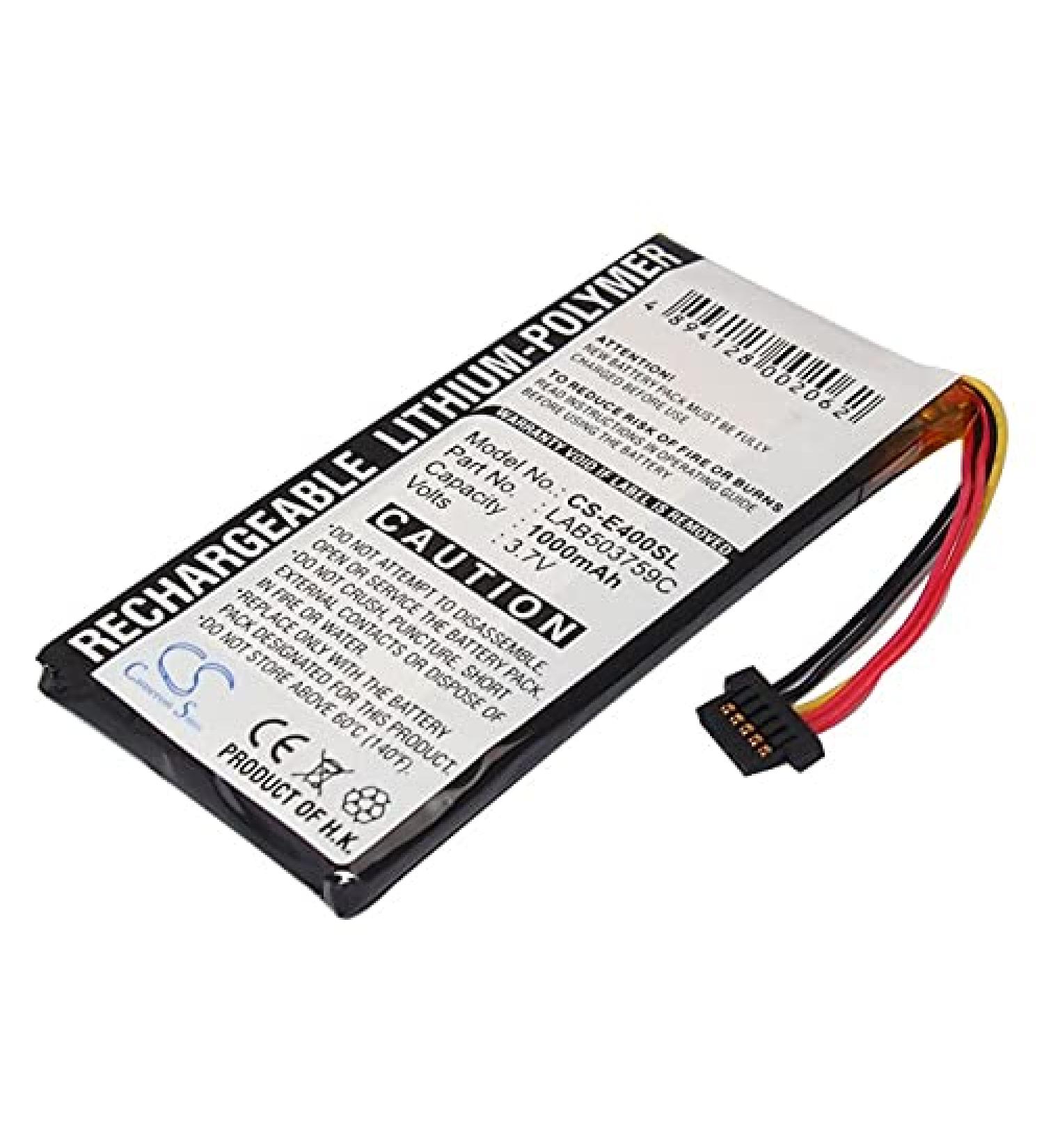 Replacement Battery for Toshiba E400/E410 - LAB503759C 1000mAh/3.7V | International Shipping Available - Buy Online on SooperMarket.com