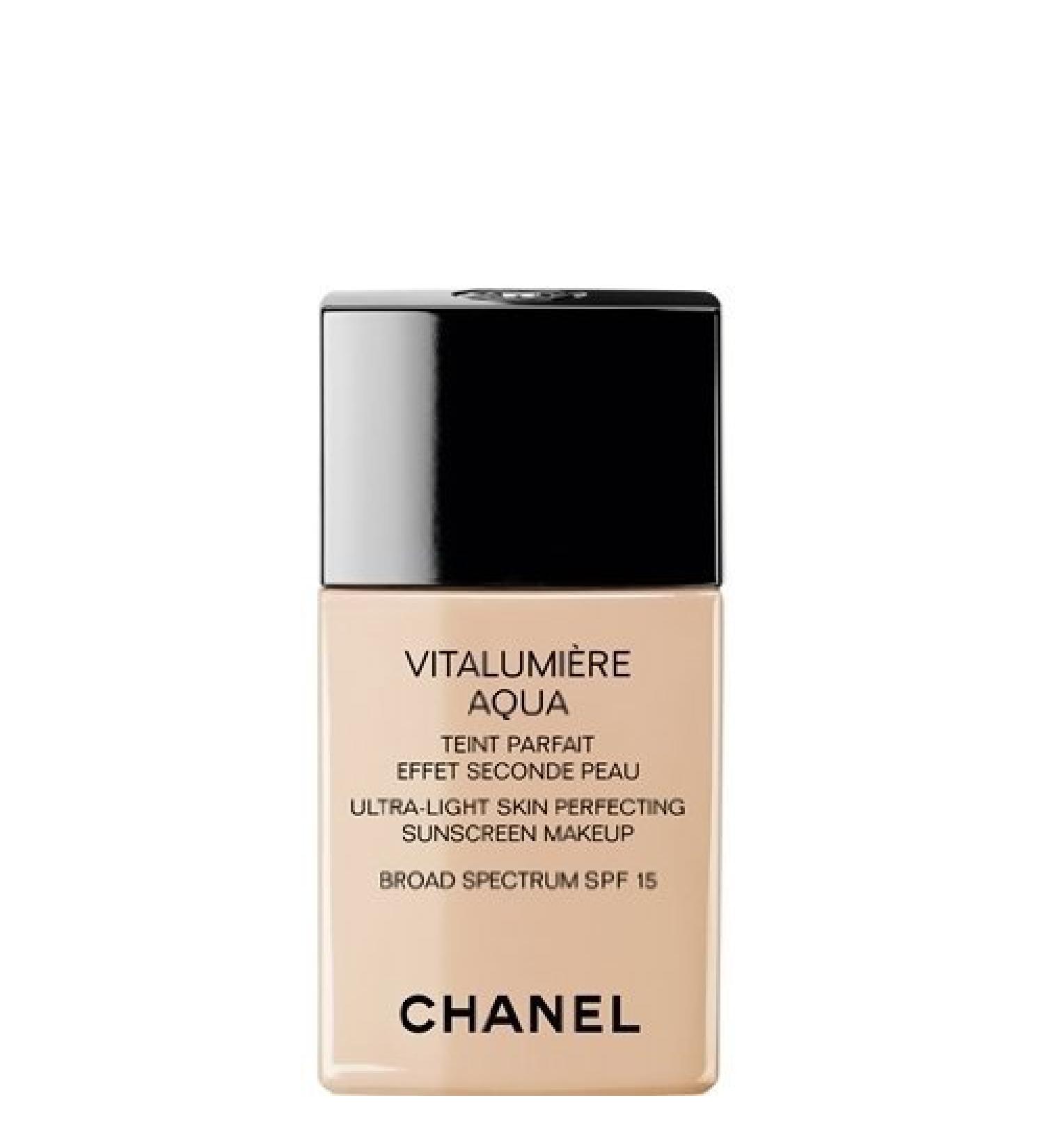 Chanel Vitalumiere Aqua Ultra Light Skin Perfecting Make up SFP 15 30ml/1oz12 Beige Rose