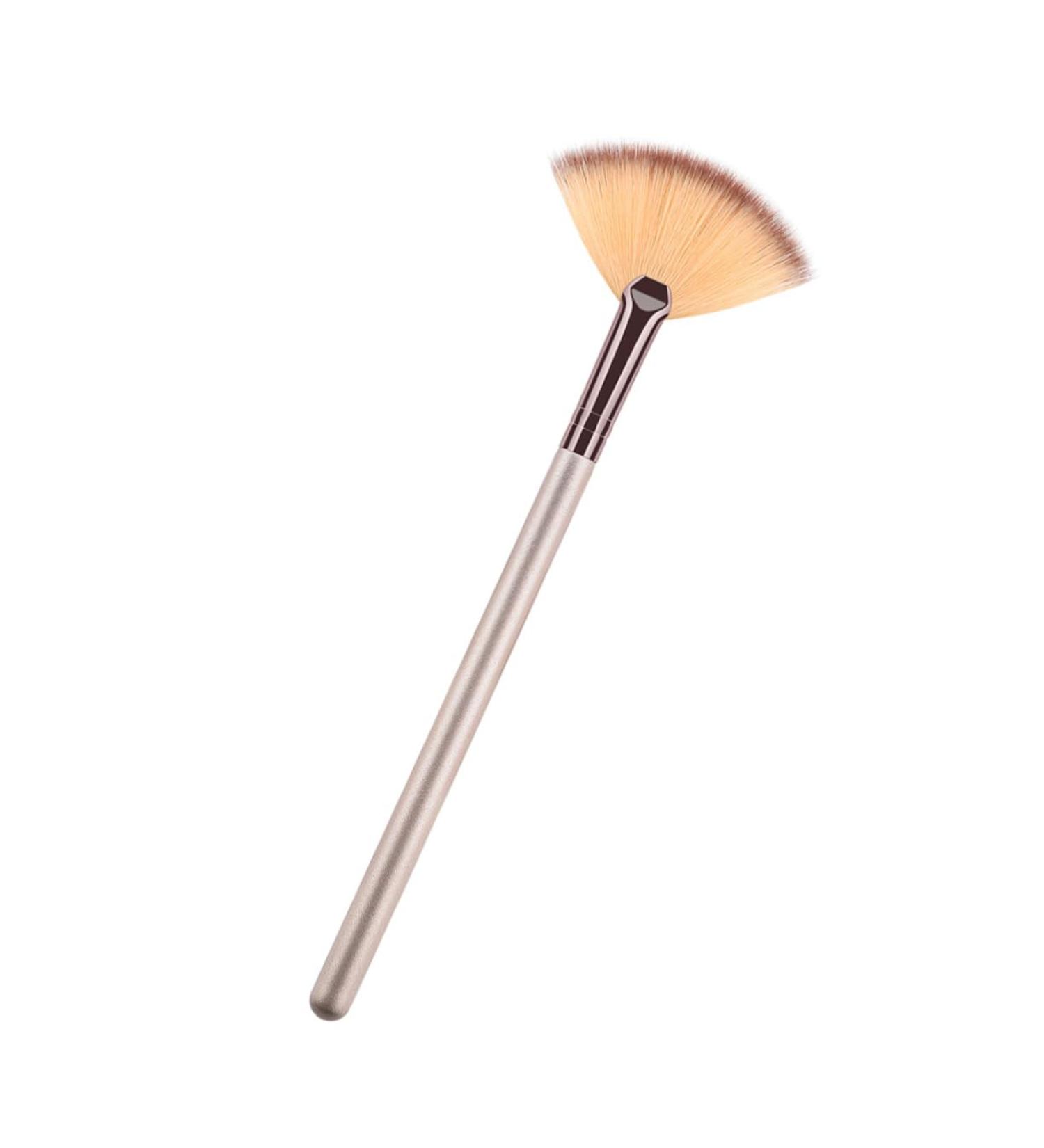 FOMIYES Blush Makeup Brush Highlighter Handle Makeup Brush Fan Ladies Suits Professional Makeup Bling Makeup Makeup Fan Make up Fan Face Lip Gloss Bamboo Miss Size 1 As Shown - Buy Online on SooperMarket.com