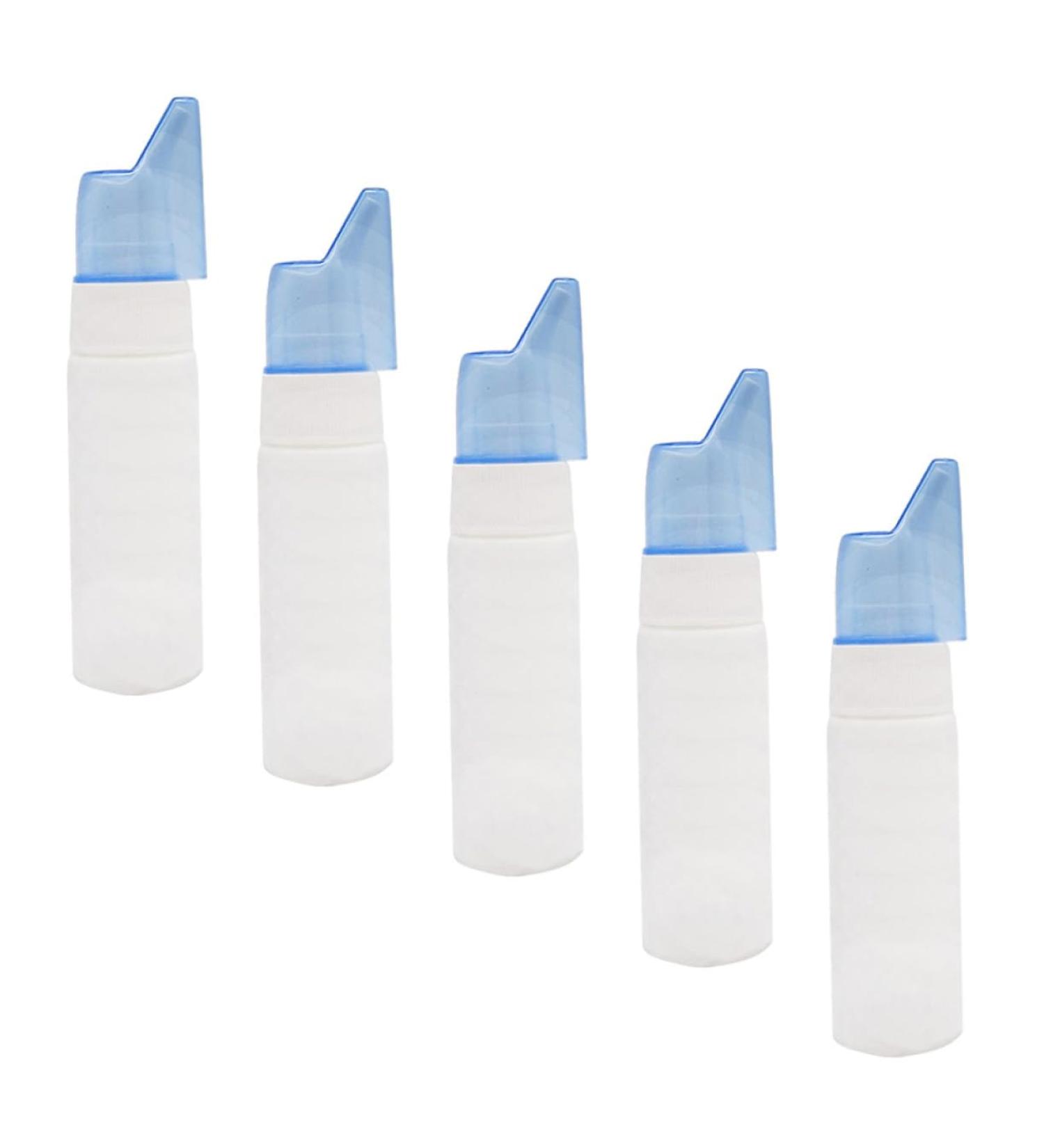 FOMIYES 5pcs 70ml Mini Plastic Nasal Spray Bottles for Perfume, Yoga & Wellness - Sprayer Containers for Nose & Nasal Drops - Buy Online on SooperMarket.com