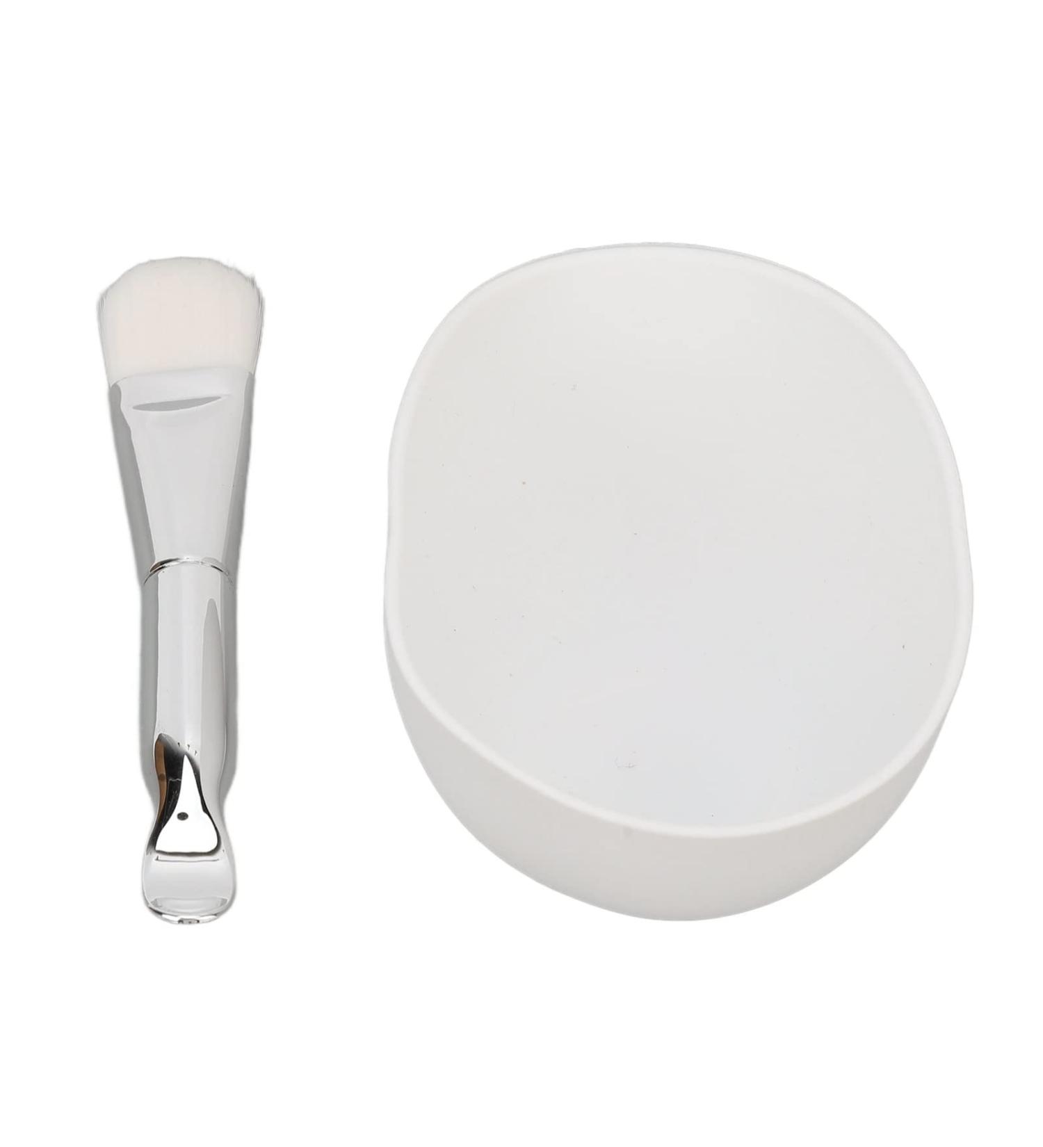 Easy Clean Face Mask Bowl Set | Reusable Silicone Mixing Bowls & Soft Brushes for DIY Masks Exfoliants & Lotions - International Shipping Available - Buy Online on SooperMarket.com