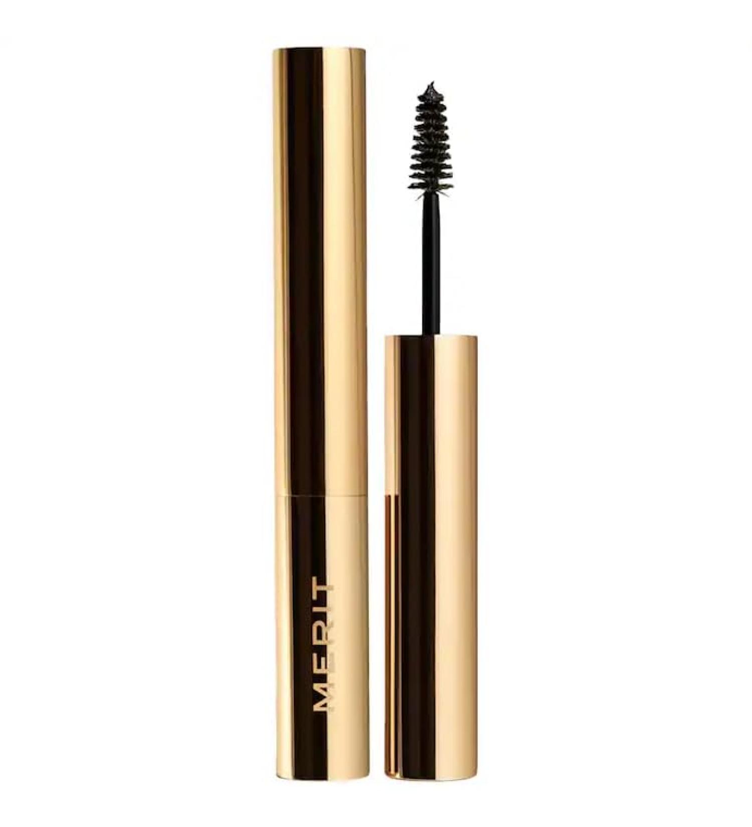 MERIT Brow 1980 Volumizing Eyebrow Pomade Gel Black Brown