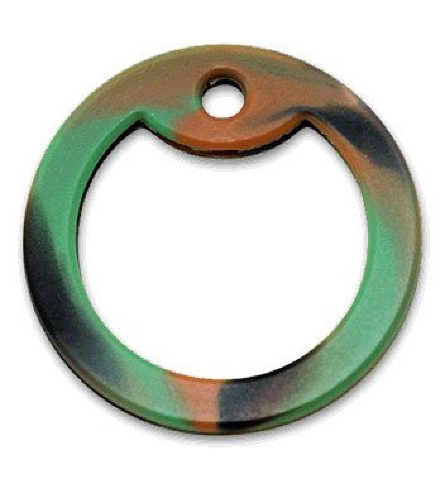 Silencer silencer for US dog tags and identification tags (camouflage)