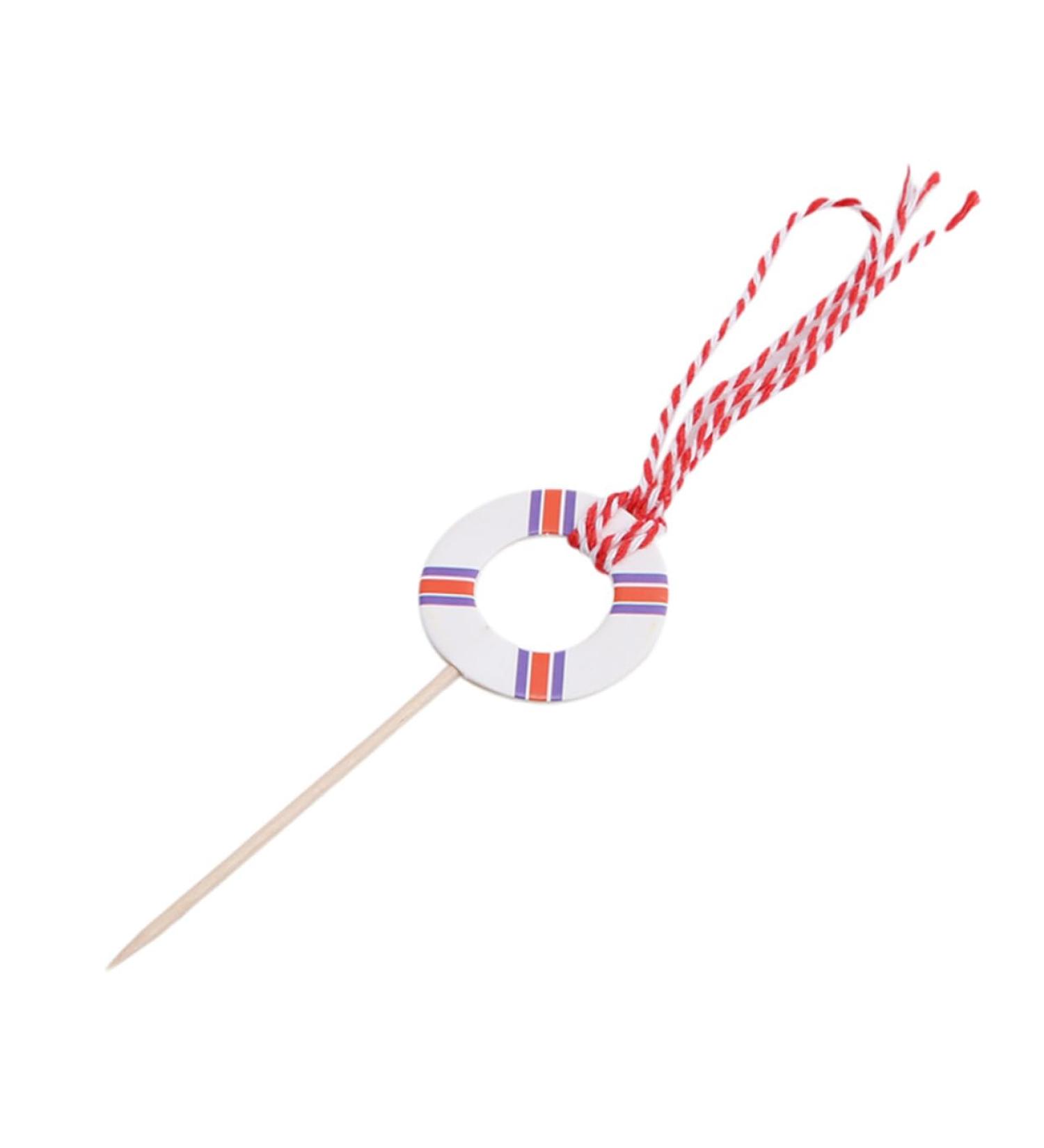 SWOOMEY 24pcs Nautical Cupcake Toppers Top Hat Nautical Theme Party Picks Nautical Cupcake Picks Nautical Cake Topper Birthday Nautical Topper With Line Ocean - Buy Online on SooperMarket.com