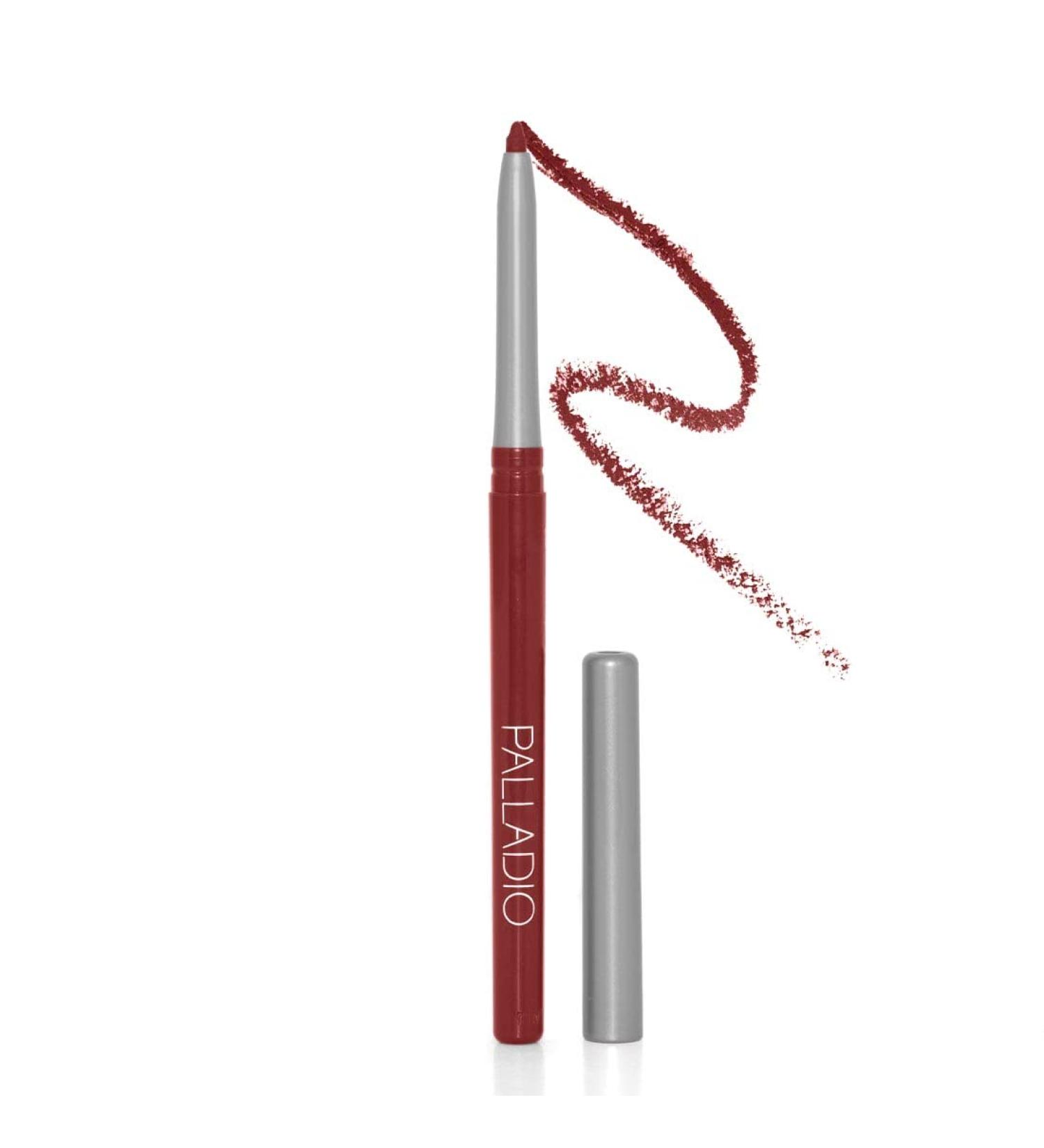 Palladio Retractable Waterproof Lip Liner - Raisin | High Pigment, Creamy, Smudge Proof, Long Lasting | No Sharpener Needed | 1 Count - Buy Online on SooperMarket.com