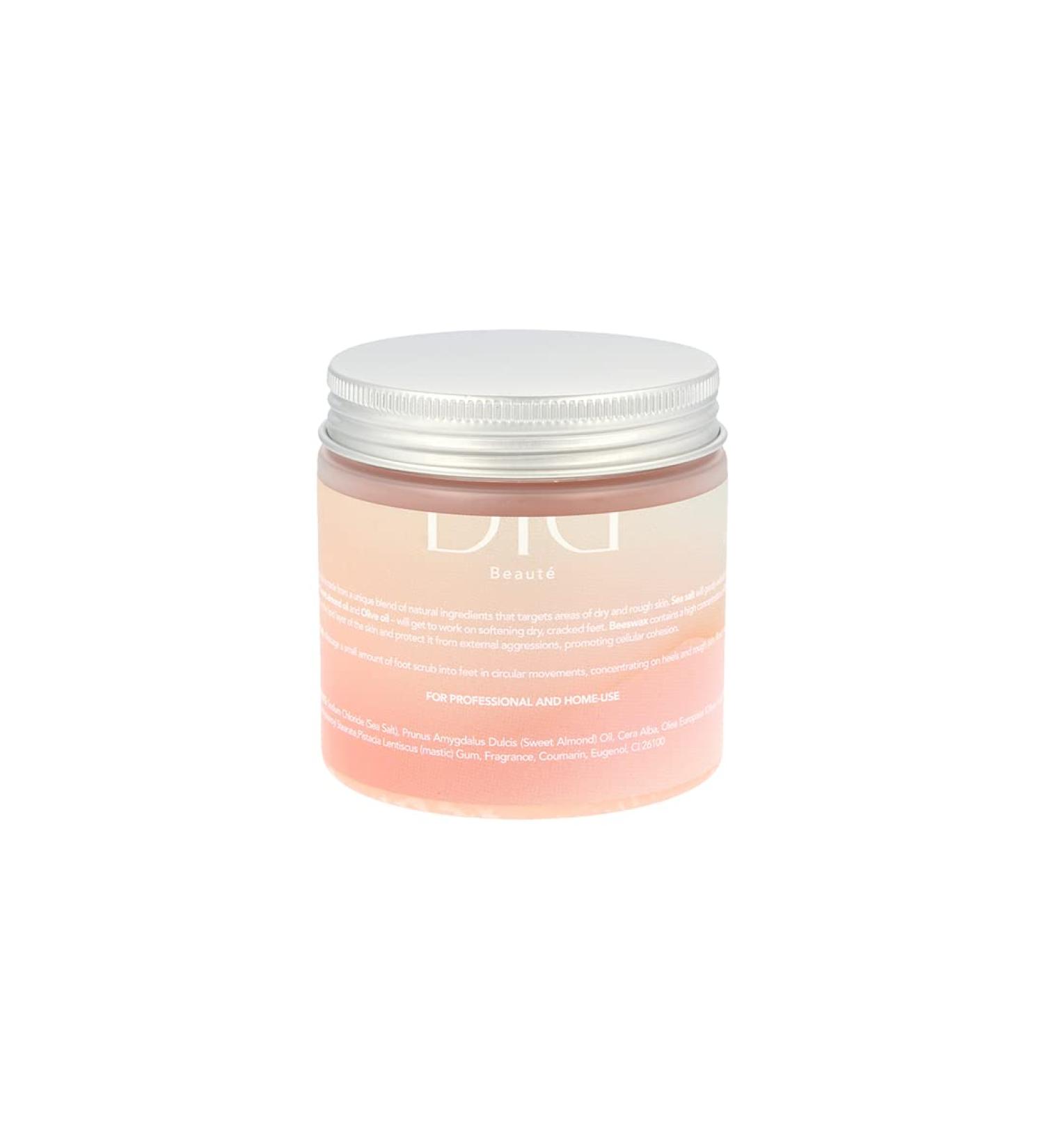 Didier Lab Beaut Premium Foot Scrub - Natural Ingredients for Exfoliation, Cleansing, and Moisturizing - 260g - Buy Online on SooperMarket.com