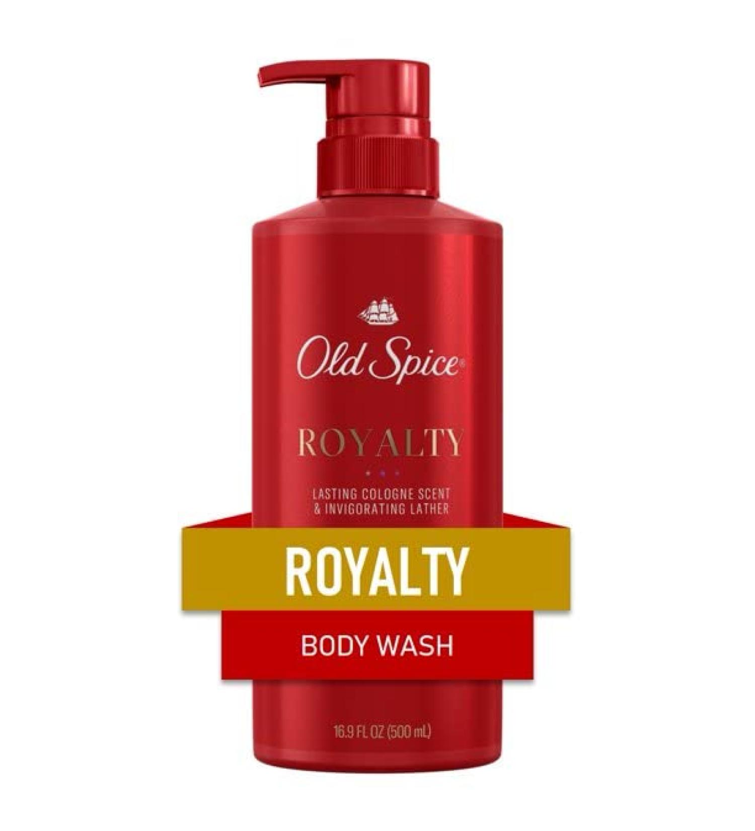 Old Spice Royalty Men's Body Wash 16.9 oz - Invigorating Cleanser - Buy Online on SooperMarket.com