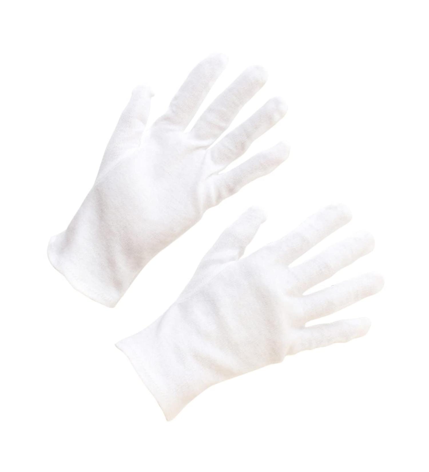 JECOMPRIS 36 Pairs Cotton Anti-Spitting Work Chemical Hand Moisturizer Hair Dye Cotton Protective Moisturizing White - Buy Online on SooperMarket.com