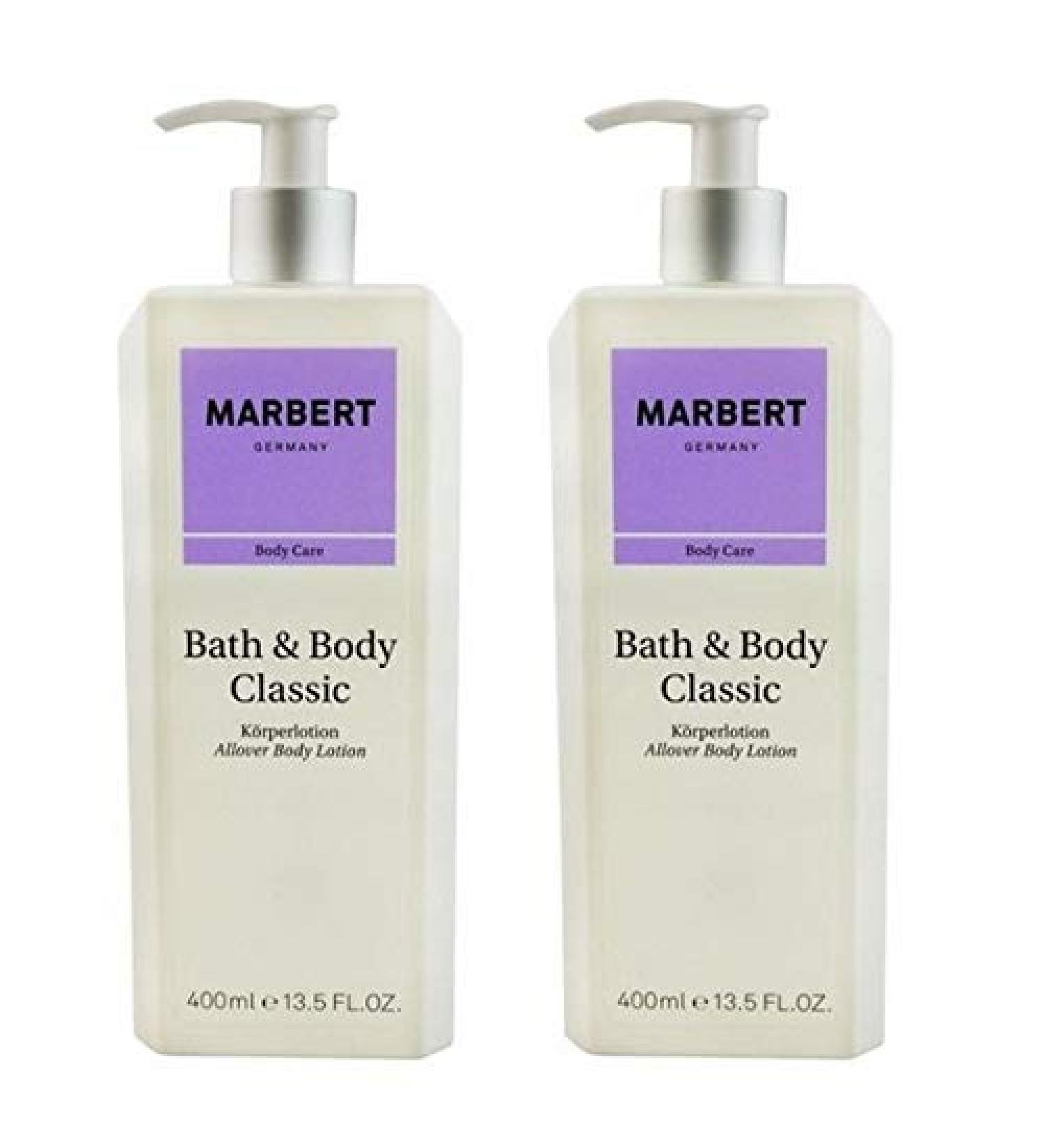 Marbert Bath Body Classic Body Lotion 2 x 400 ml
