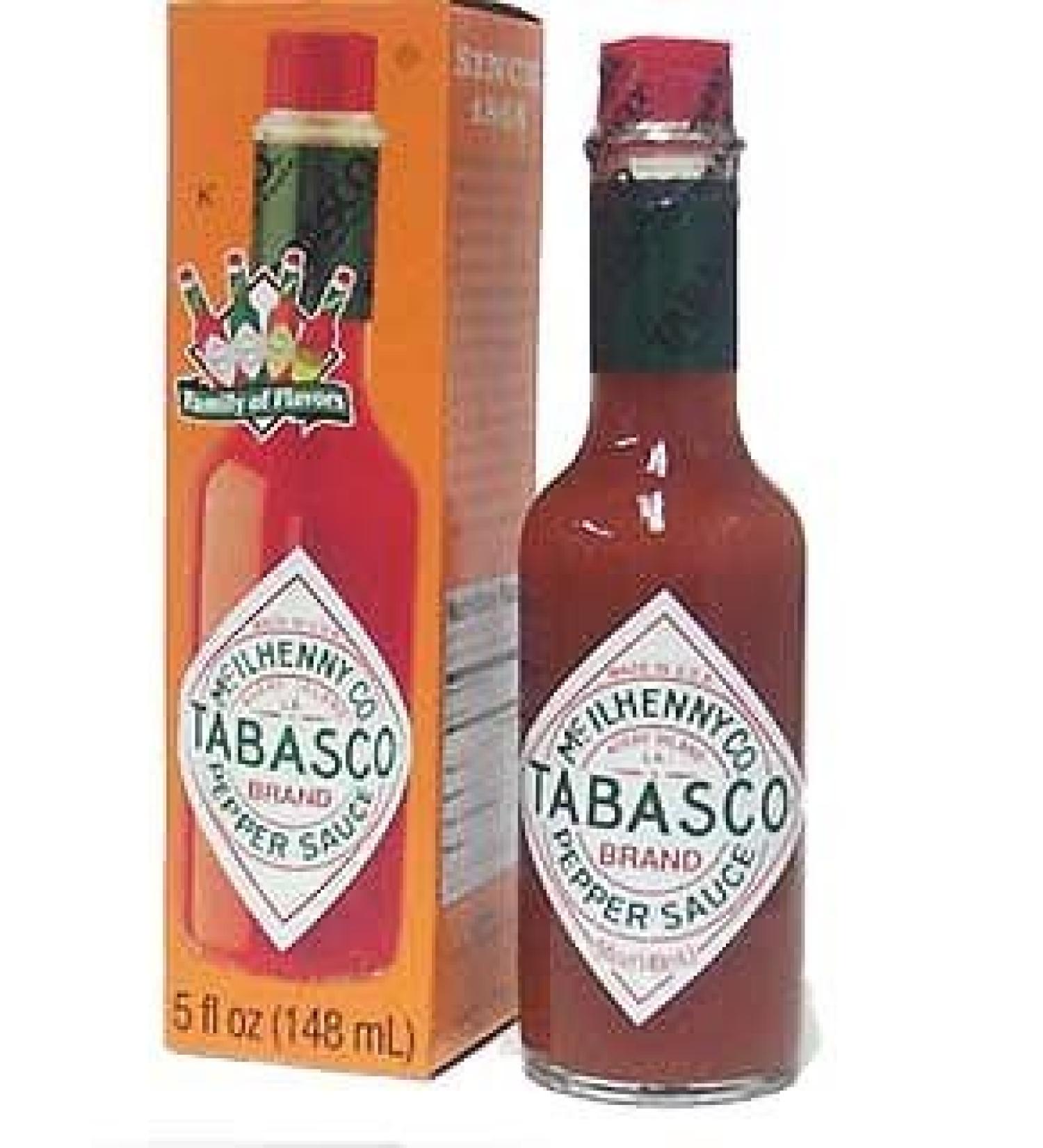 Tabasco Brand Pepper Sauce - Original Red 5oz. Pack of 2