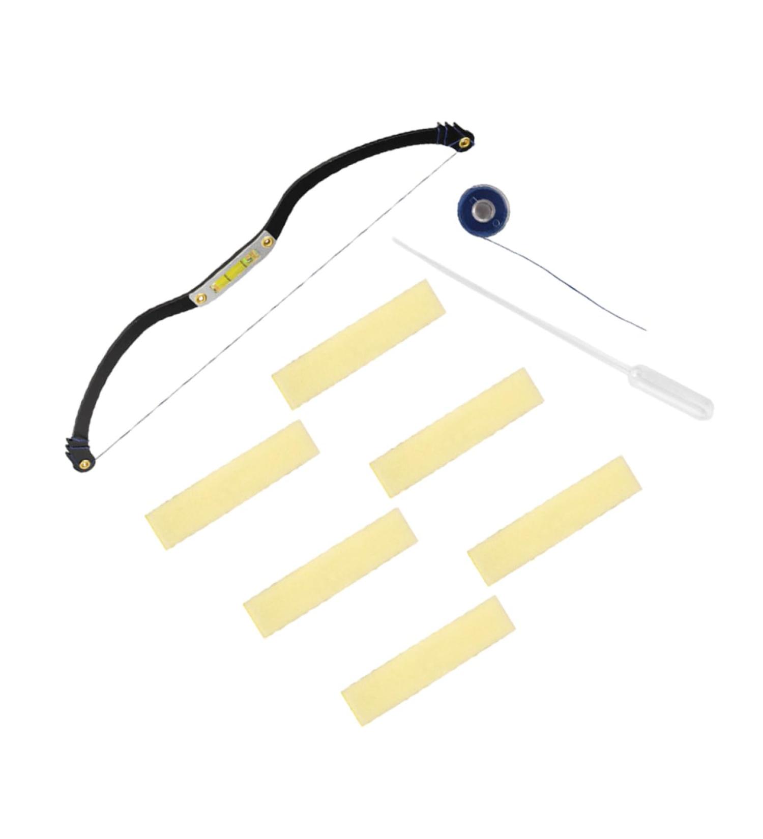 FOYTOKI Measuring Ruler 1 Set Arch Embroidery Eyebrow Ruler Portable Eyebrow Ruler Eyebrow Mapping Tool Alloy Level Ruler - Buy Online on SooperMarket.com